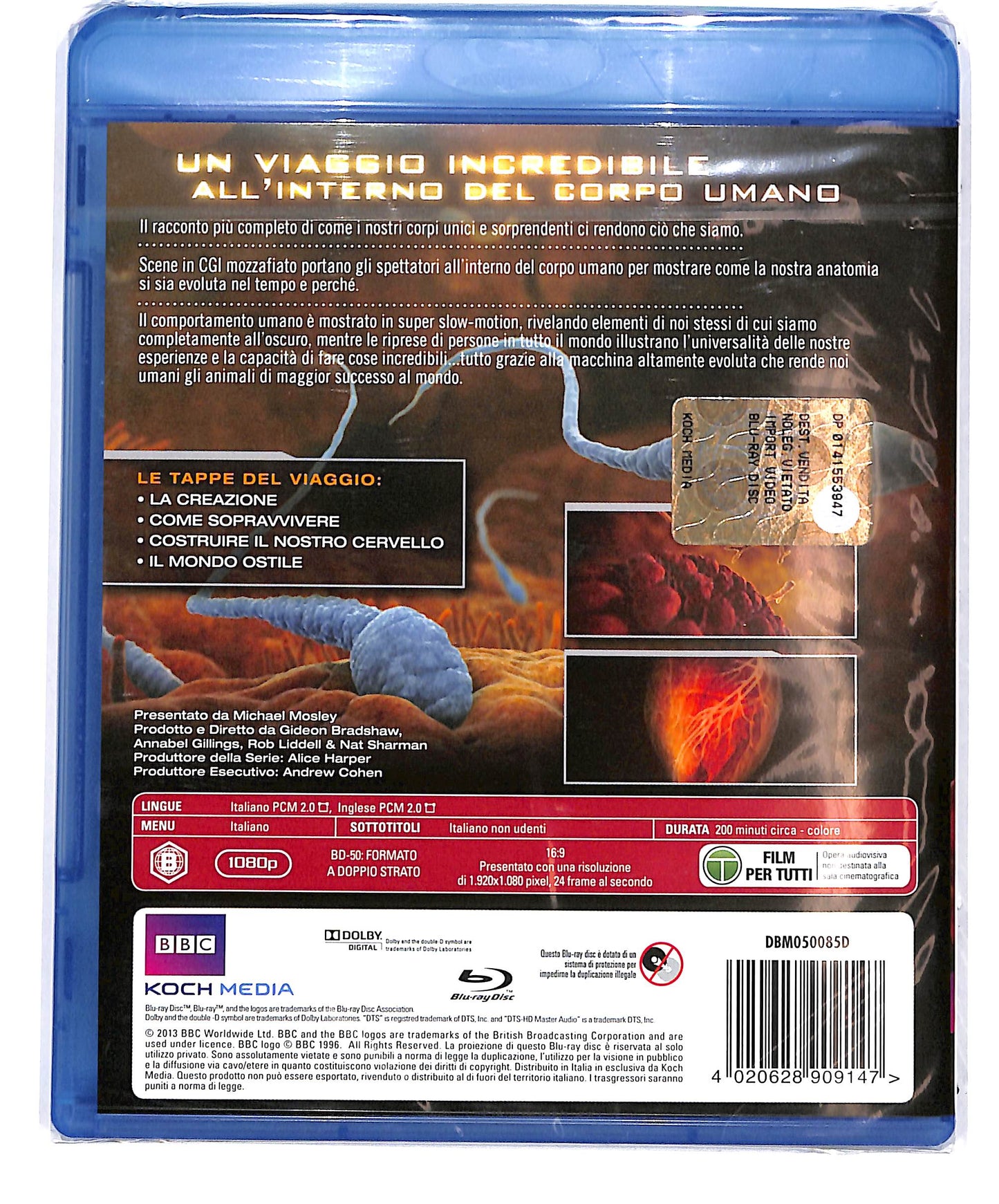 EBOND lo straordinario viaggio nel corpo umano BLURAY D694313