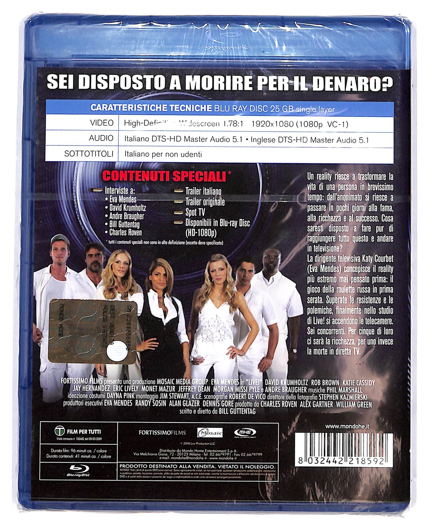 EBOND Live! - Ascolti record al primo colpo BLURAY D694317