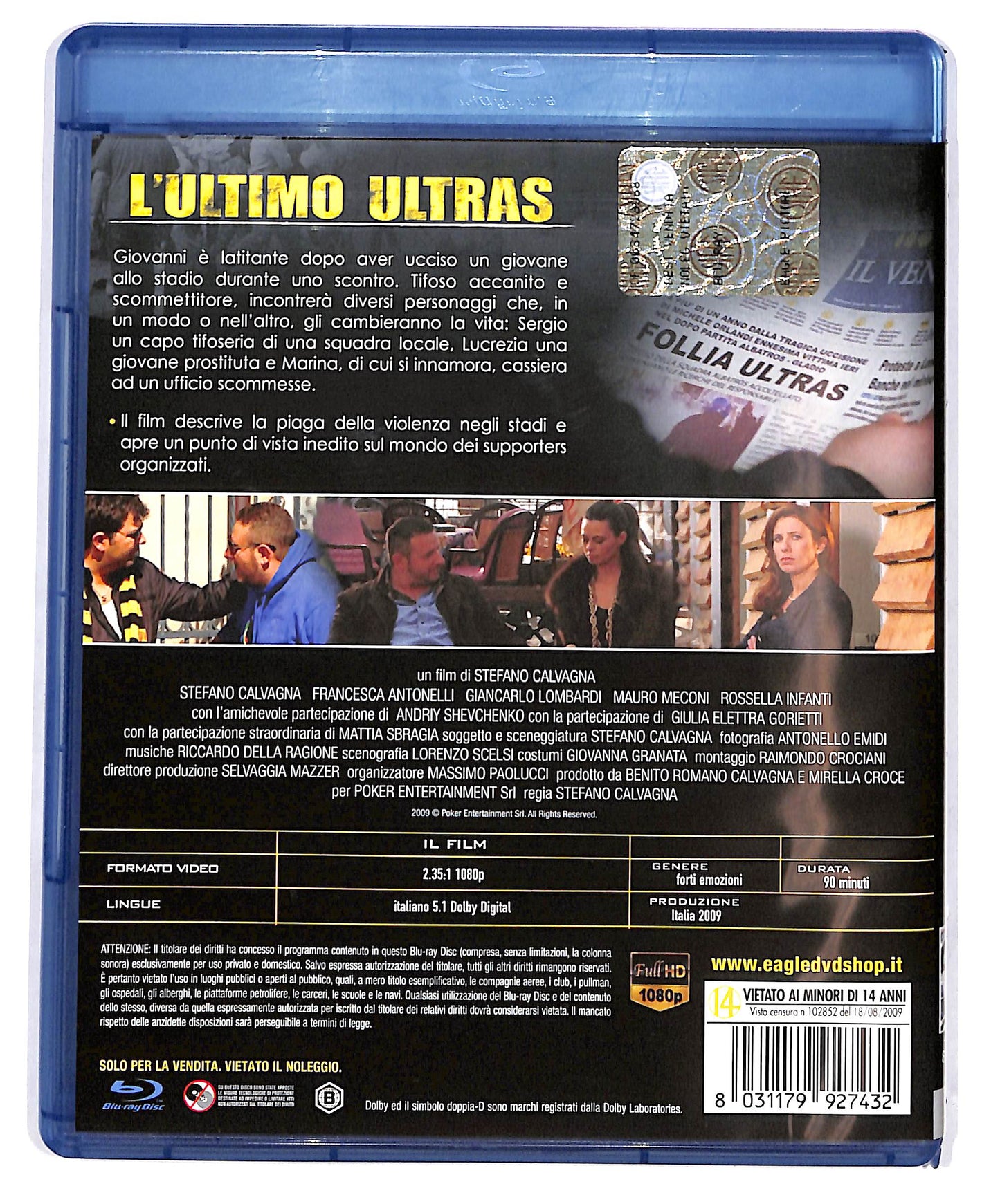 EBOND L'ultimo ultras BLURAY D694365