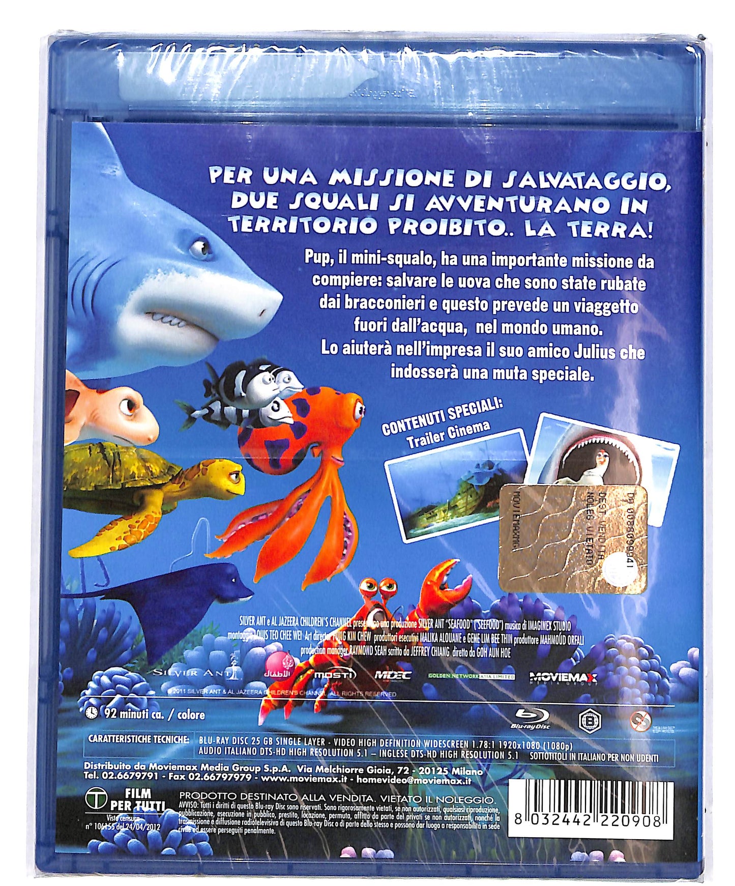 EBOND SeaFood un pesce fuor d'acqua DVD+ BLURAY D694373