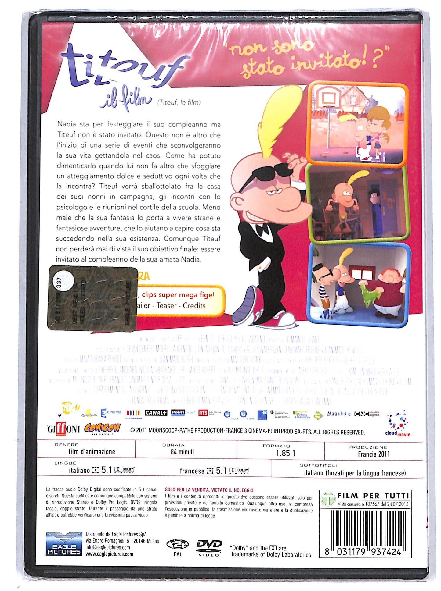 EBOND titeuf - il film DVD D694405