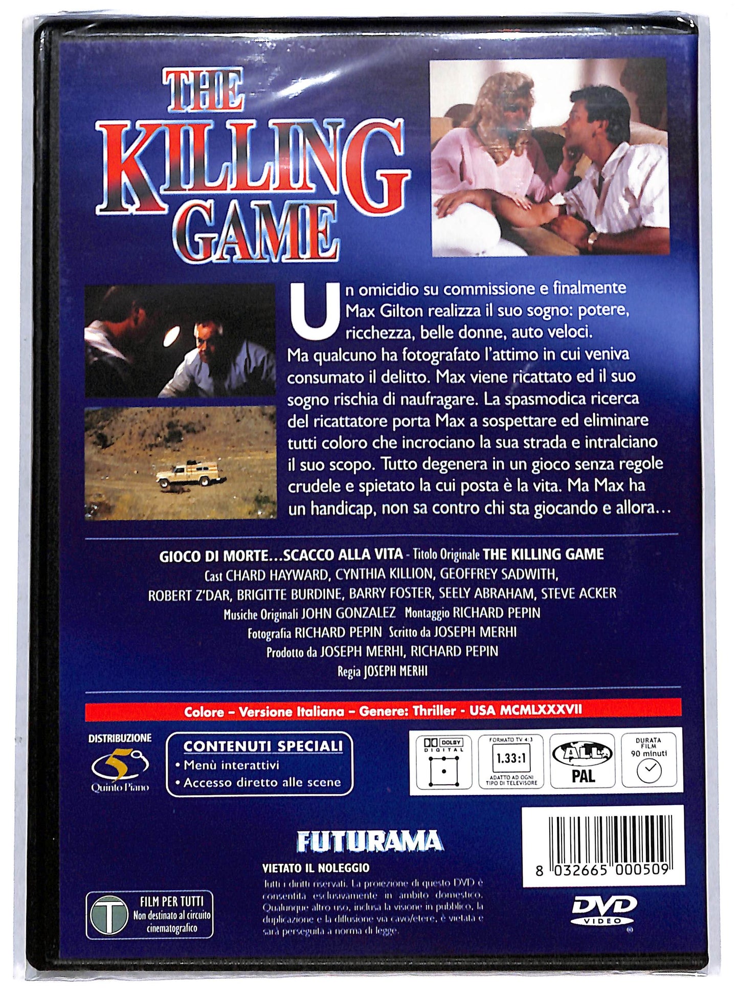 EBOND the killing game DVD D694417