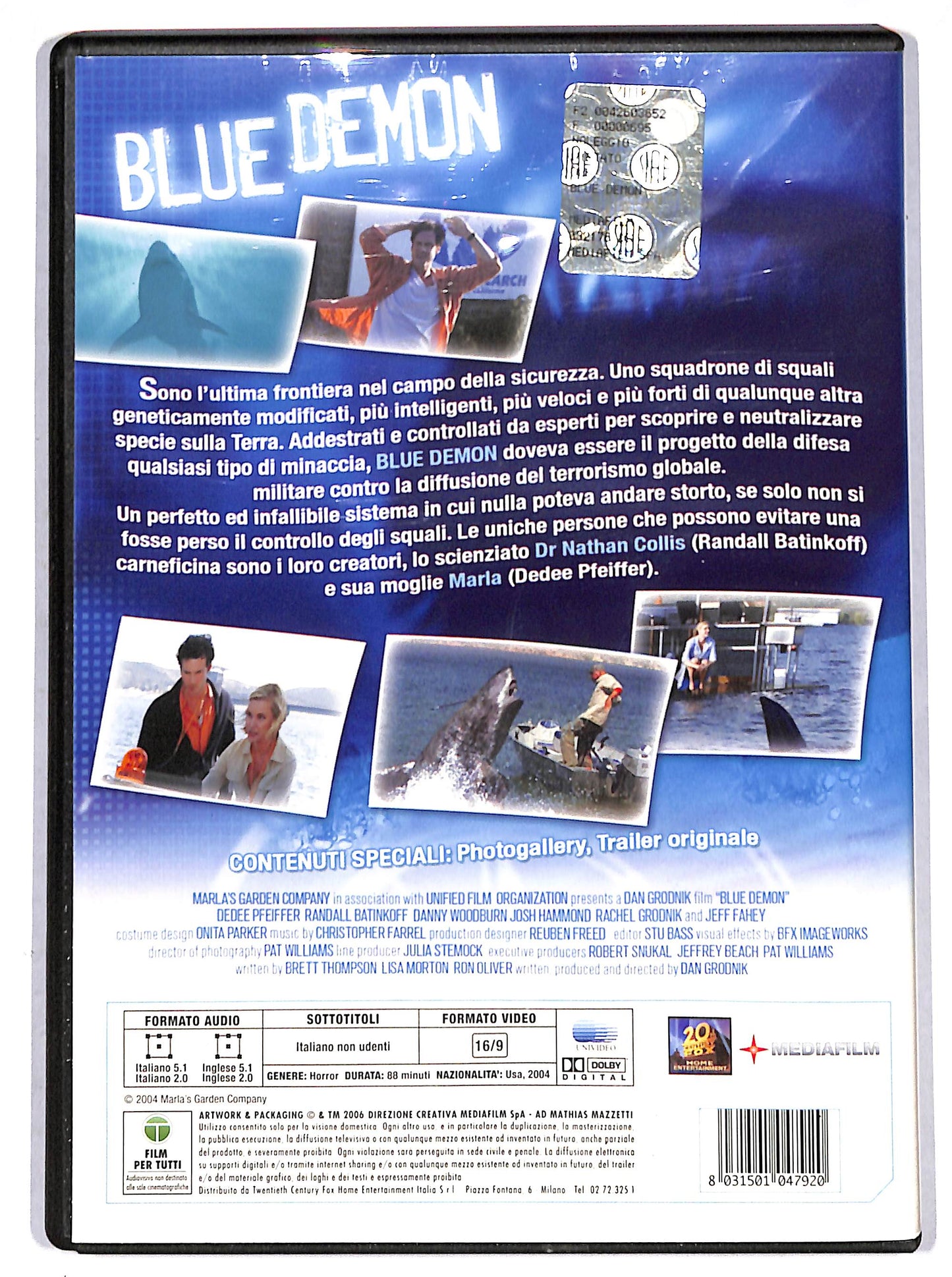 EBOND blue demon DVD D694427