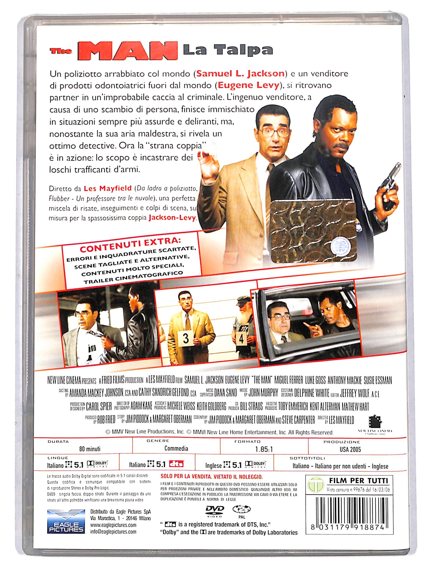 EBOND the man - la talpa DVD D694460
