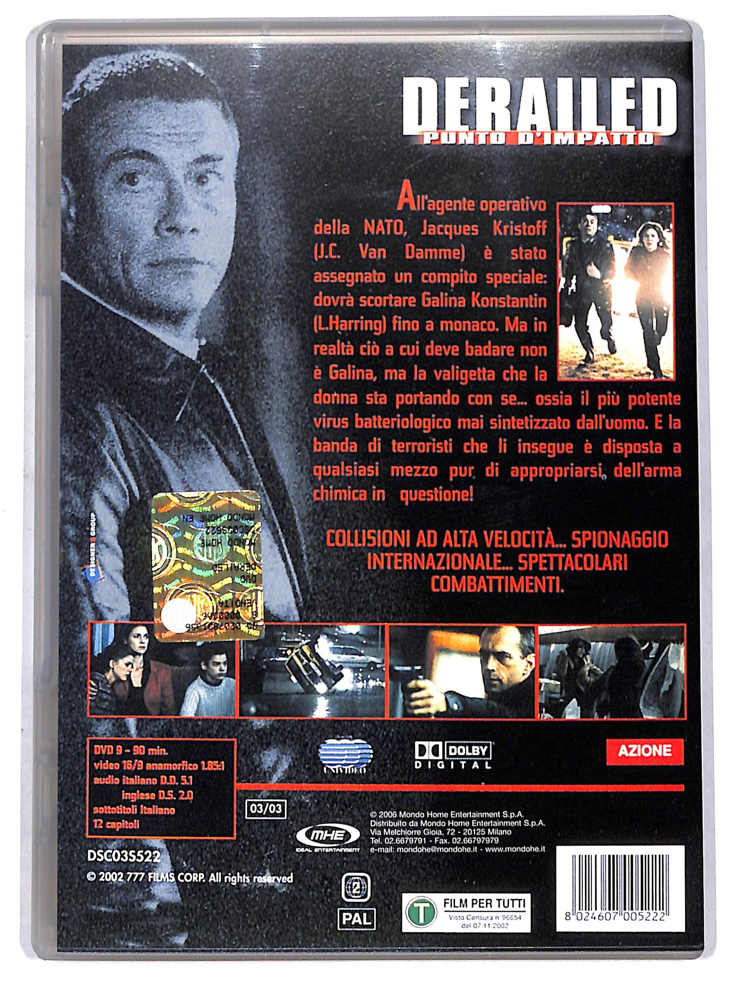 EBOND derailed , punto d'impatto DVD D694529