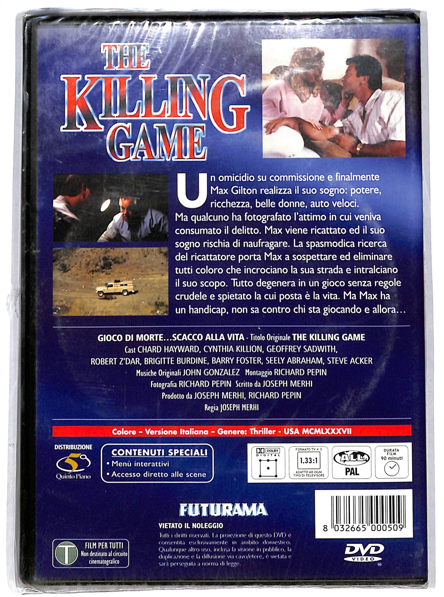 EBOND the killing game DVD D694554