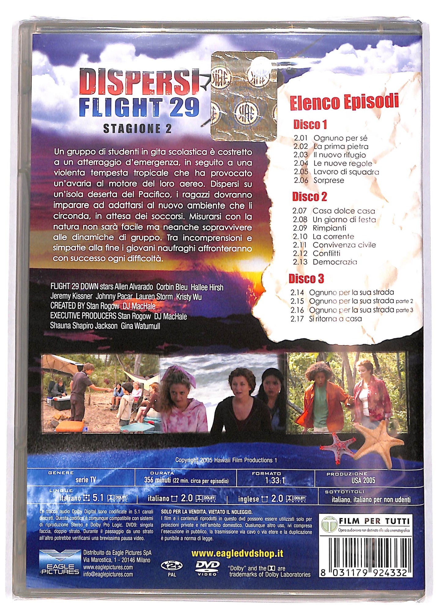 EBOND Dispersi Flight 29 Stagione 2  DVD D694659