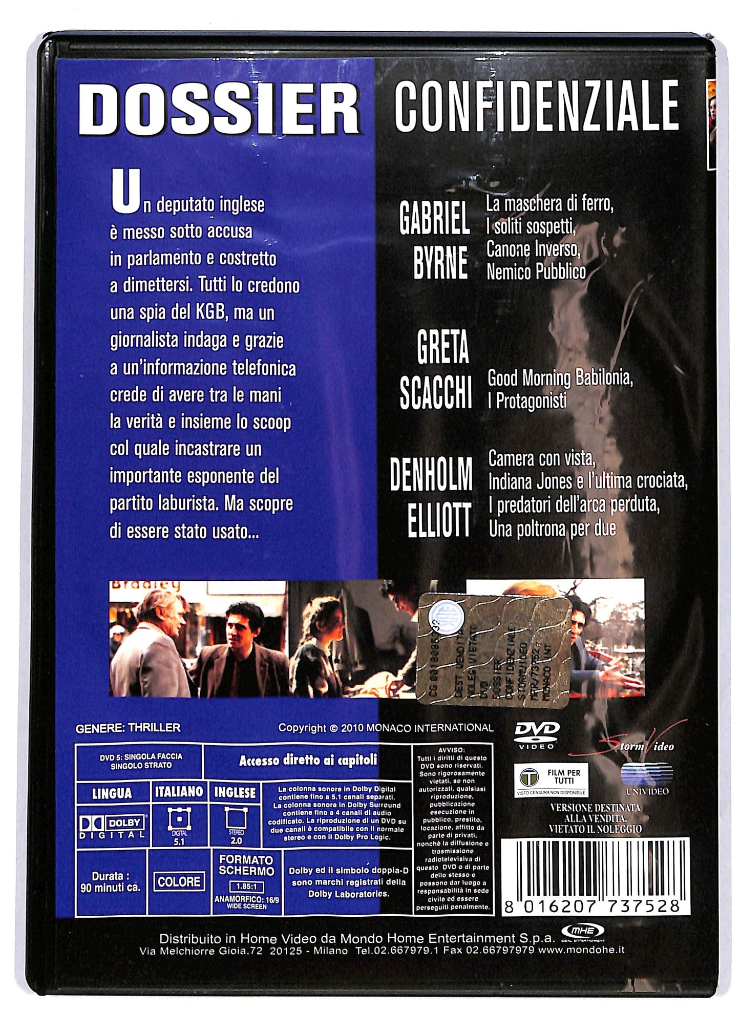 EBOND Dossier Confidenziale DVD D694815