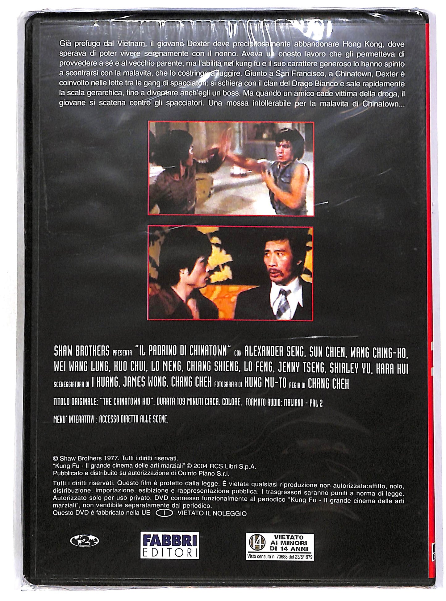 EBOND Il padrone di Chinatown - Kung Fu Il Grande Cinema EDITORIALE DVD D695006