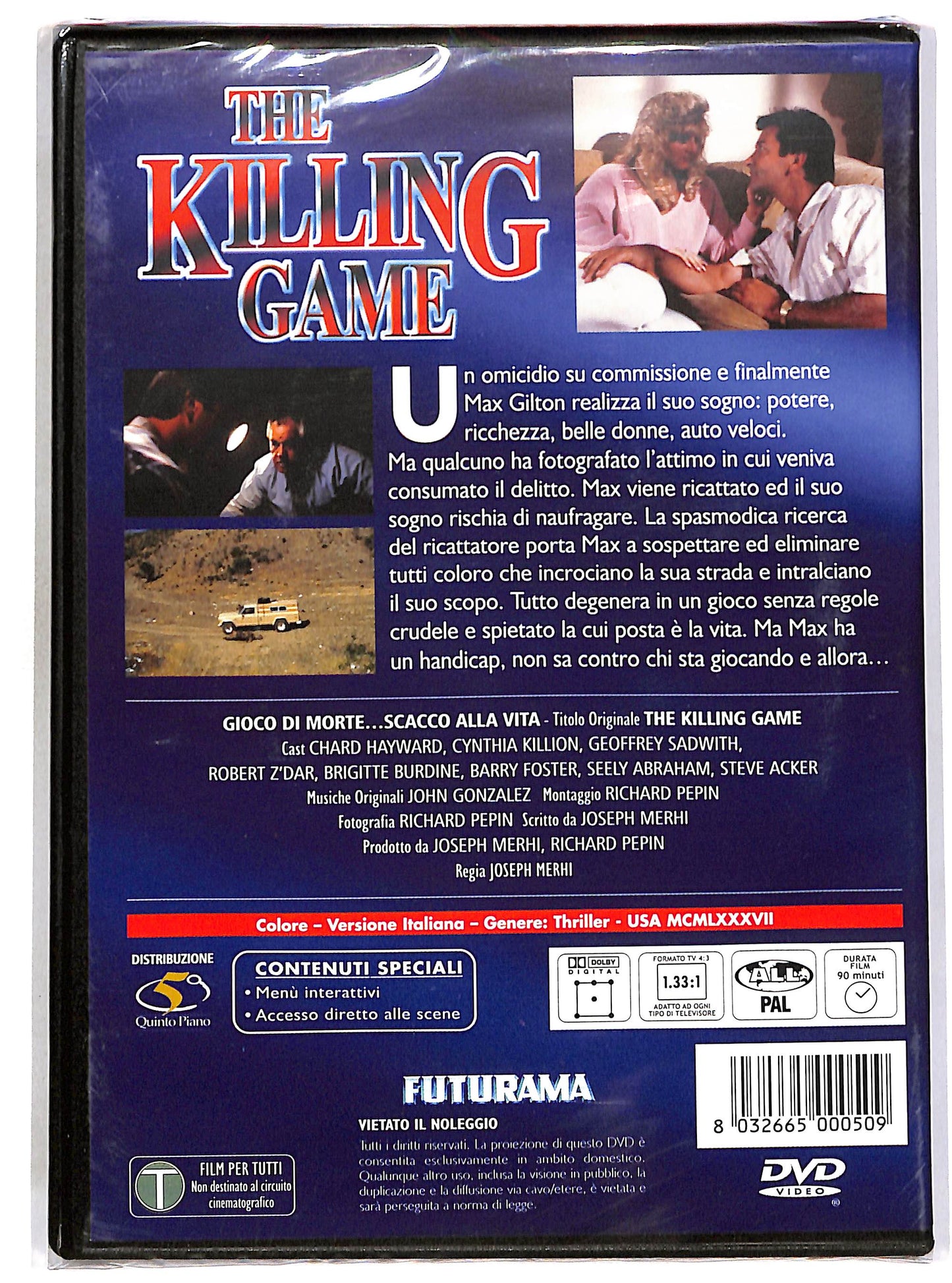 EBOND The Killing Game DVD D695040