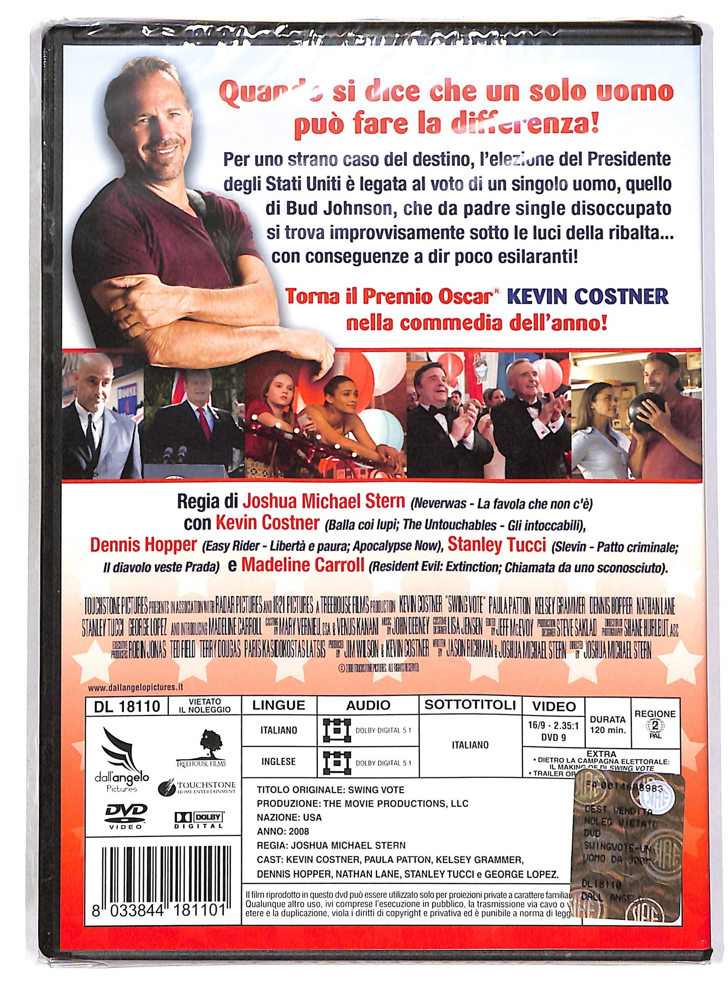 EBOND Swing Vote - Un uomo da 300 milioni di voti DVD D695043