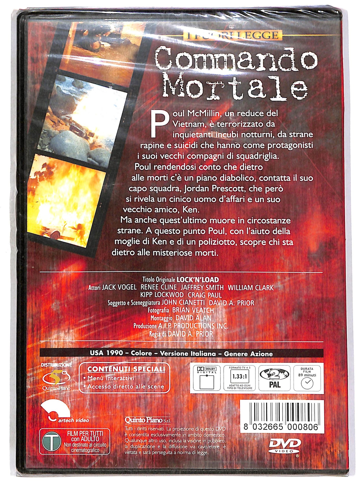 EBOND Commando mortale DVD D695054