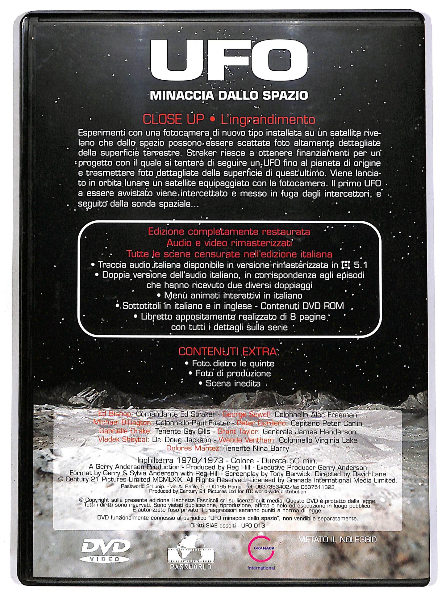 EBOND UFO Vol 13 - Close Up - L'ingrandimento EDITORIALE DVD D695450