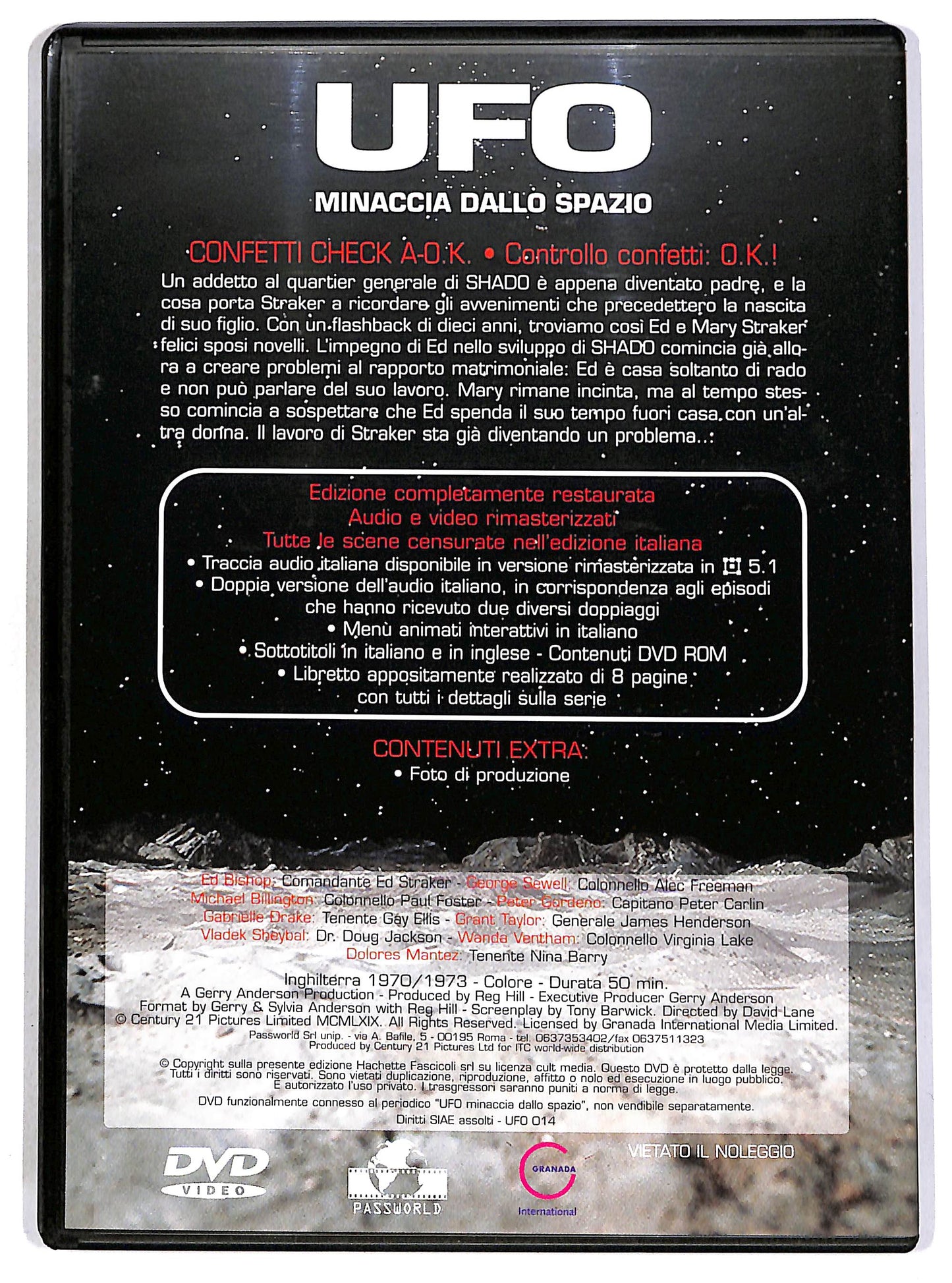 EBOND UFO Vol 14 - Confetti Check A-O.K. - Controllo confetti: O.K.! EDI DVD D695451