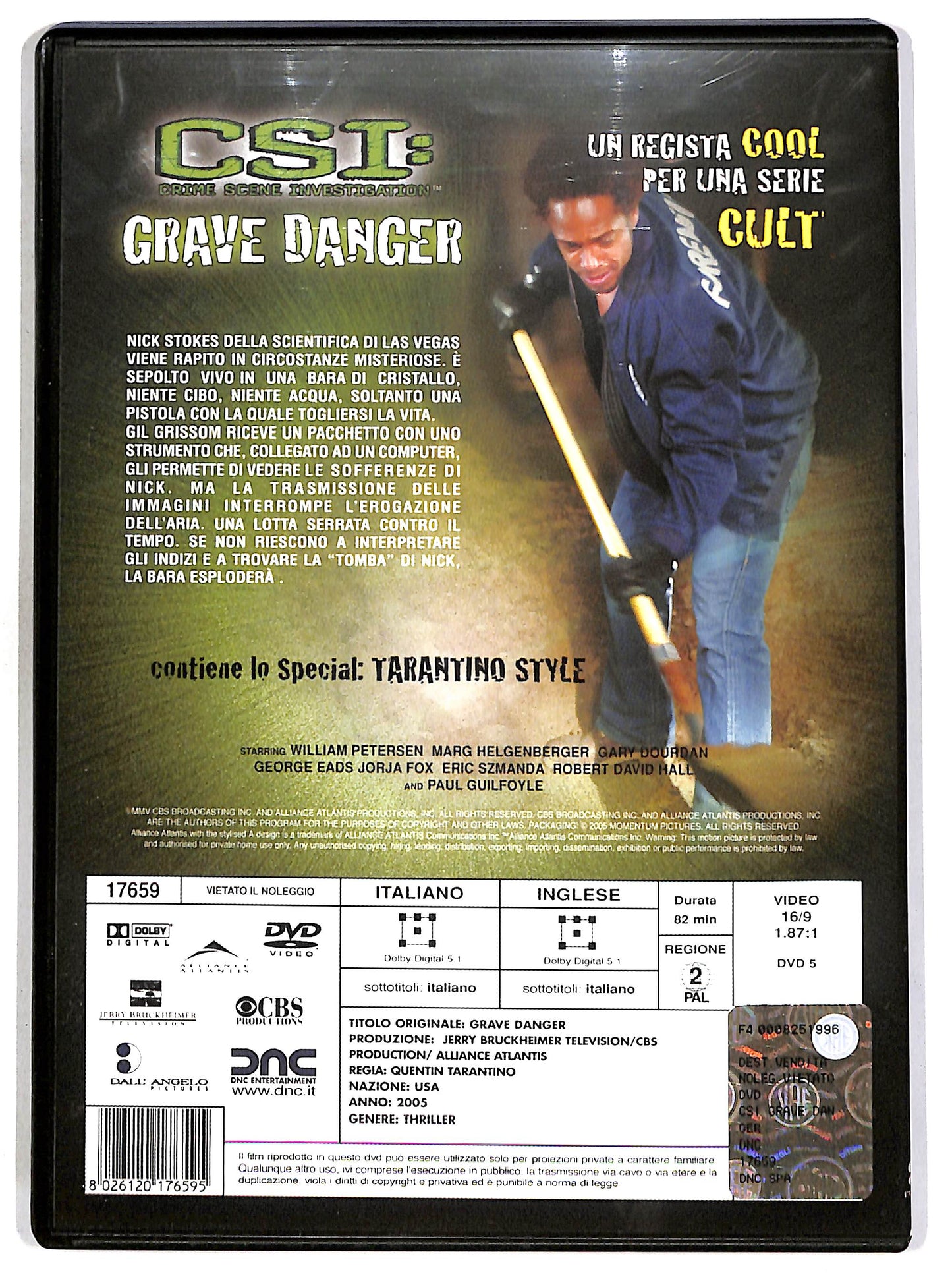 EBOND CSI: Crime Scene Investigation - Grave Danger DVD D695532