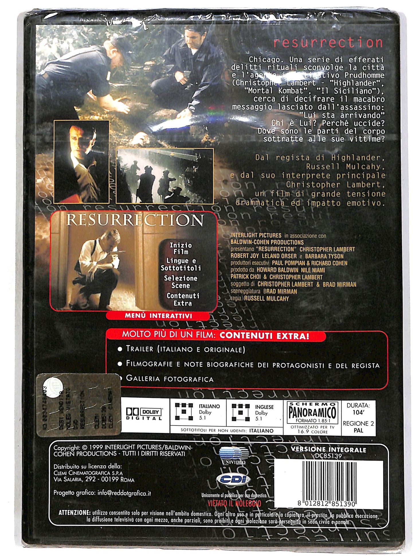 EBOND Resurrection DVD D695536