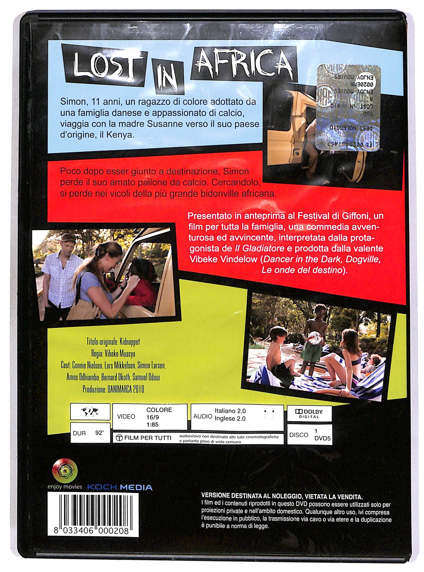 EBOND Lost in Africa DVD D695557