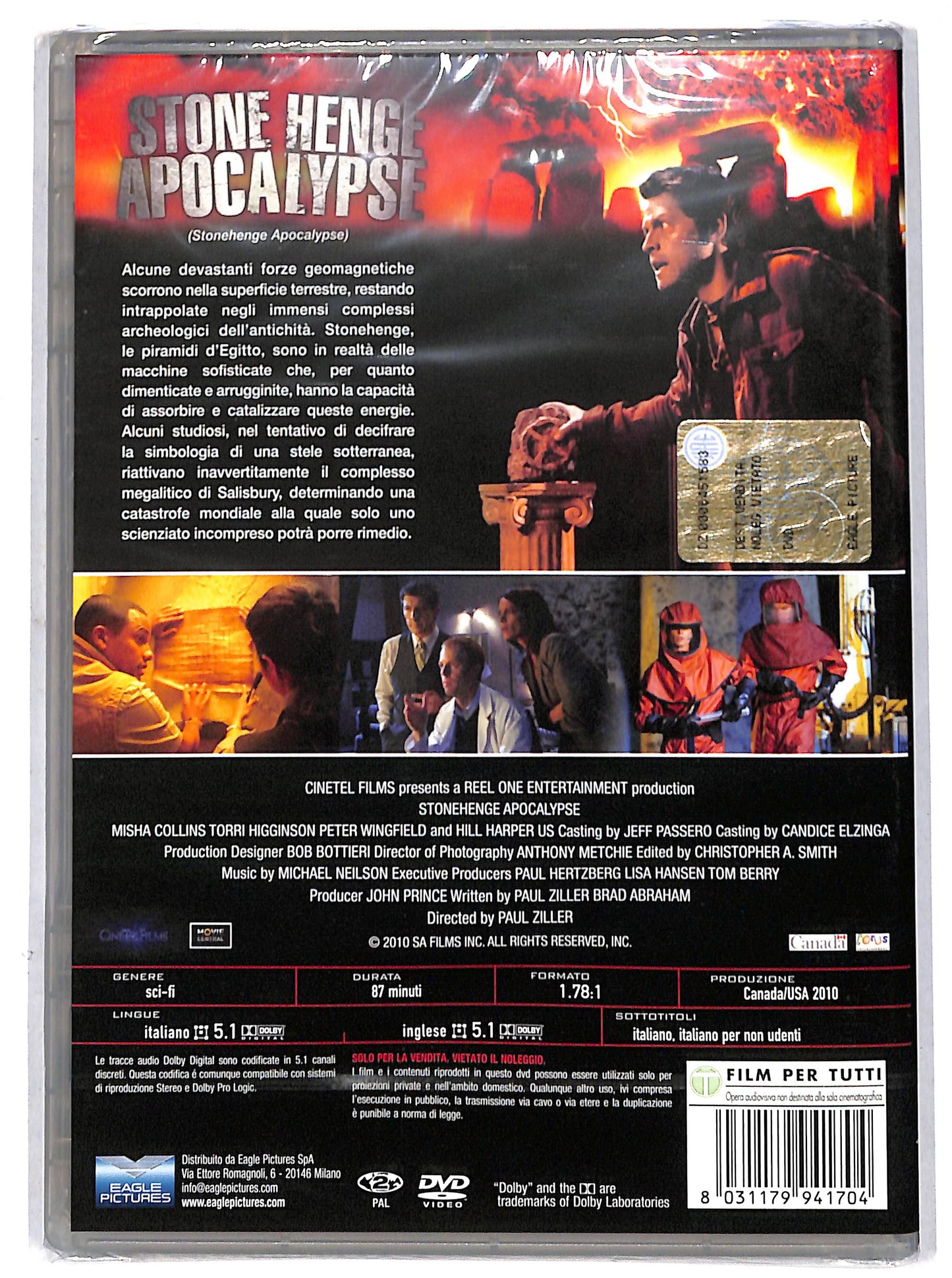 EBOND stone henge apocalypse DVD D695622