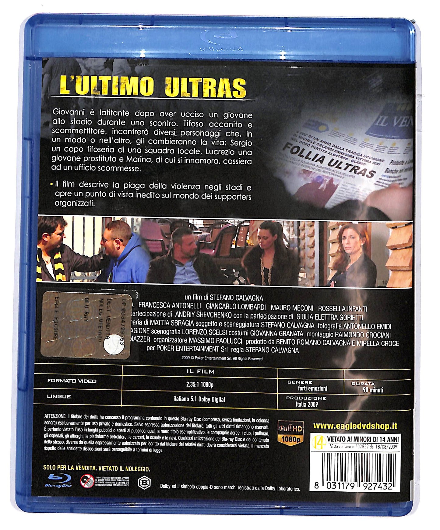 EBOND L'ultimo ultras BLURAY D695736