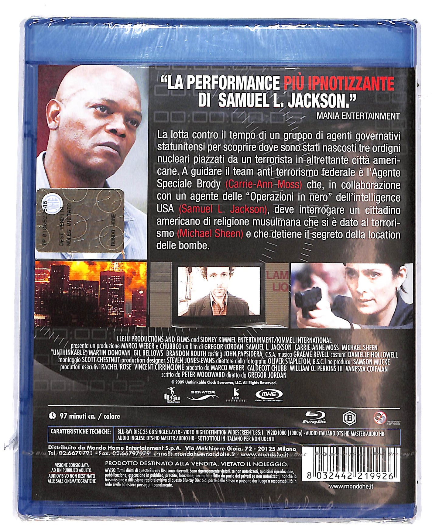 EBOND Unthinkable BLURAY D695747