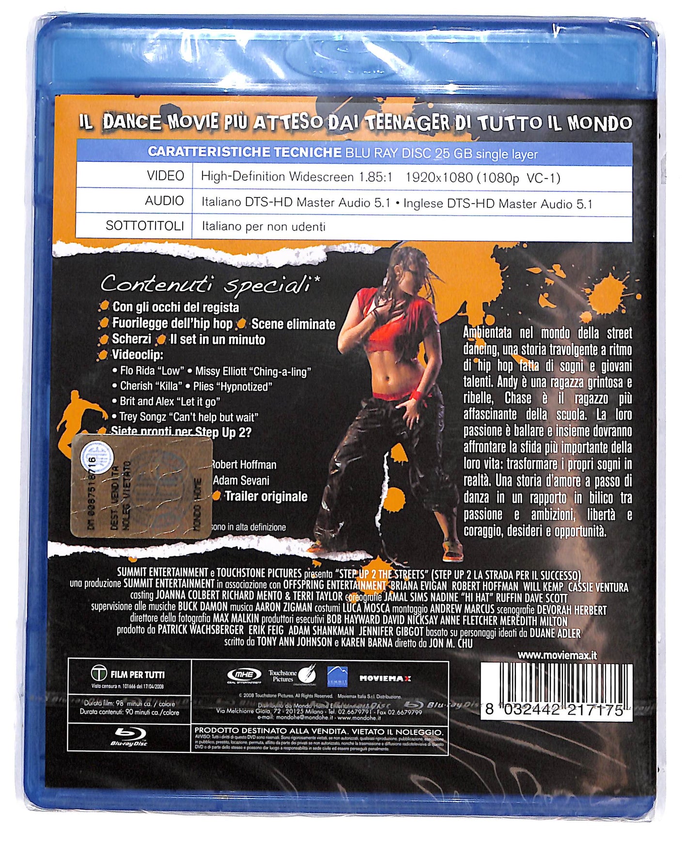 EBOND Step Up 2 - La strada per il successo BLURAY D695753