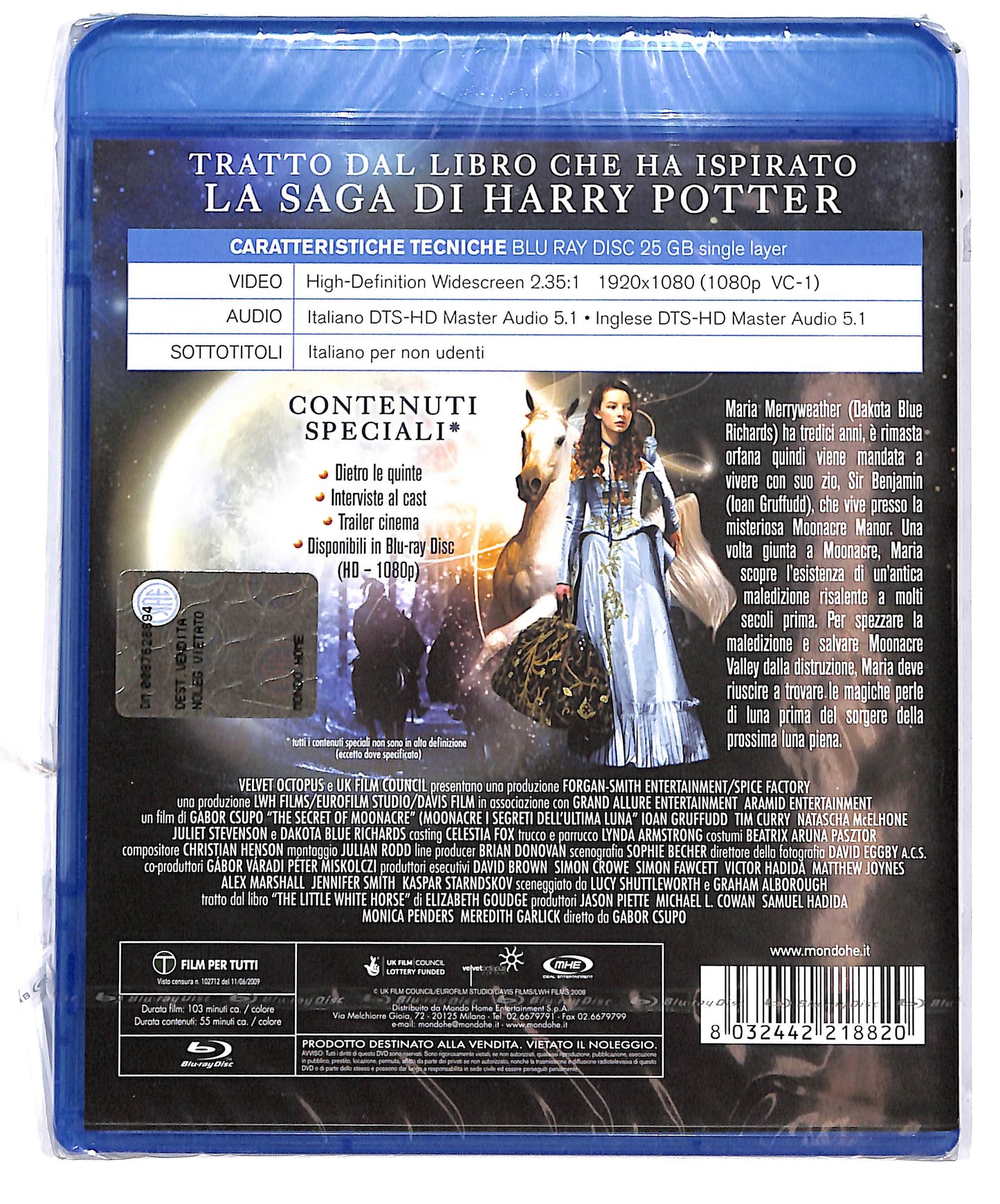 EBOND Moonacre i segreti dell'ultima luna BLURAY D695755