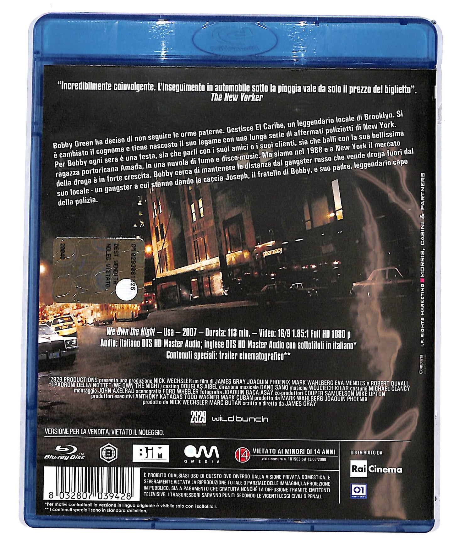 EBOND I padroni della notte BLURAY D695768