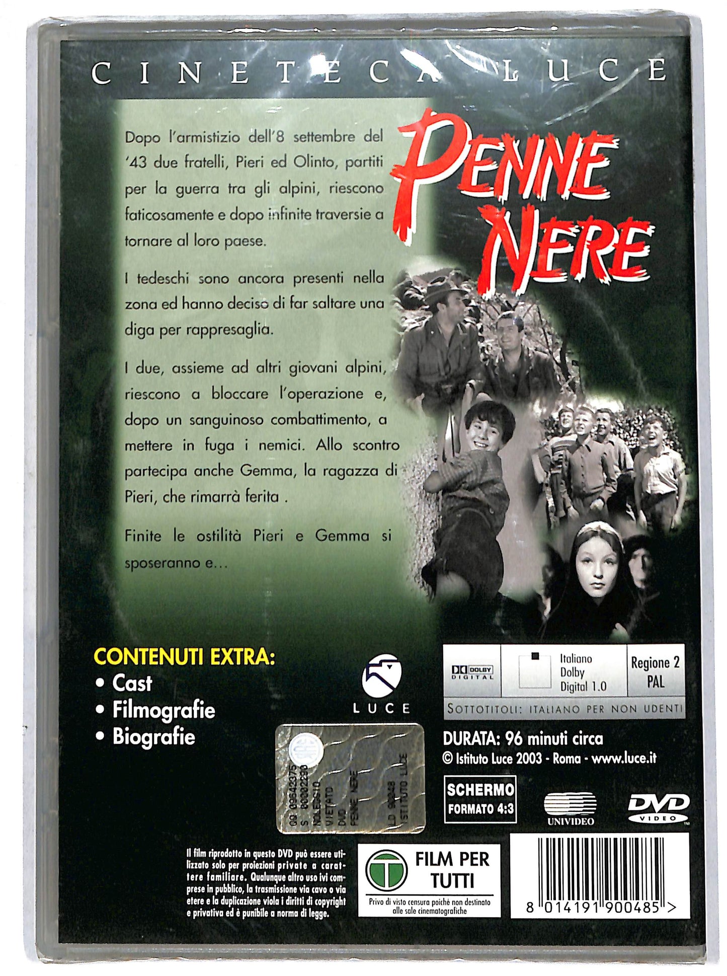 EBOND penne nere DVD D695851