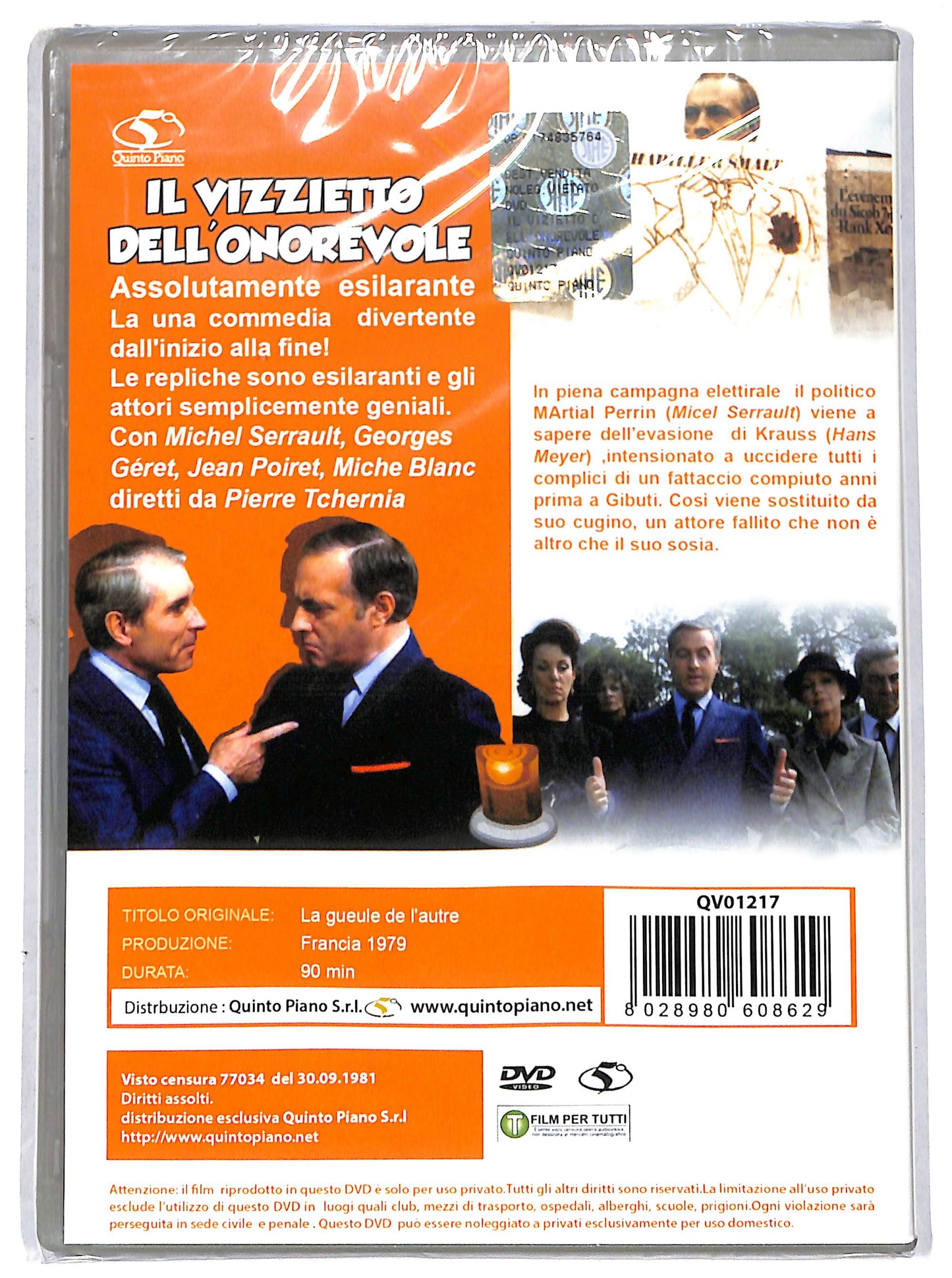EBOND il vizzietto dell'onorevole DVD D695864