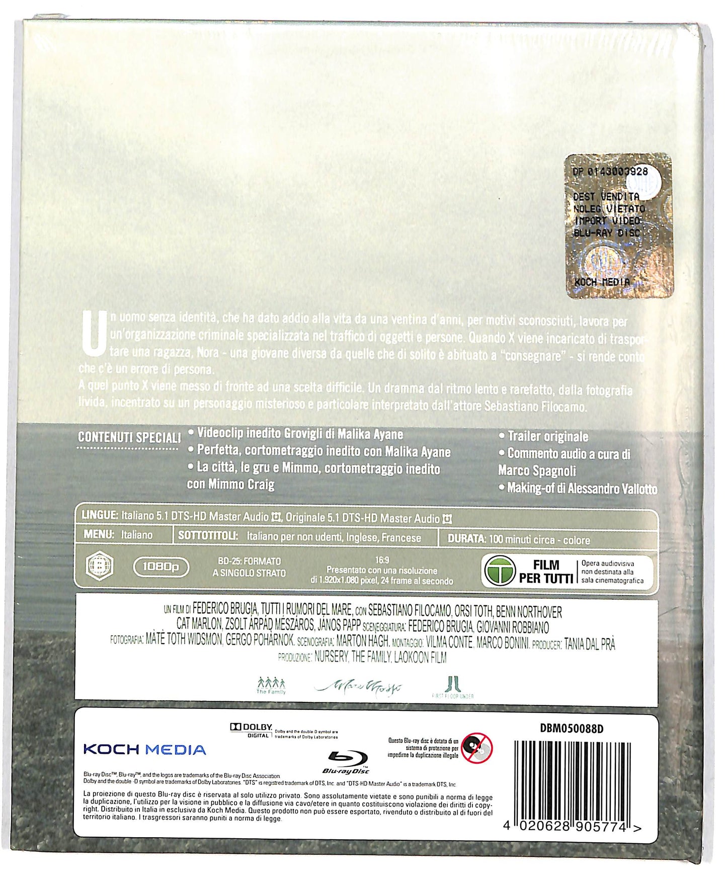 EBOND Tutti i rumori del mare + Booklet BLURAY D695929
