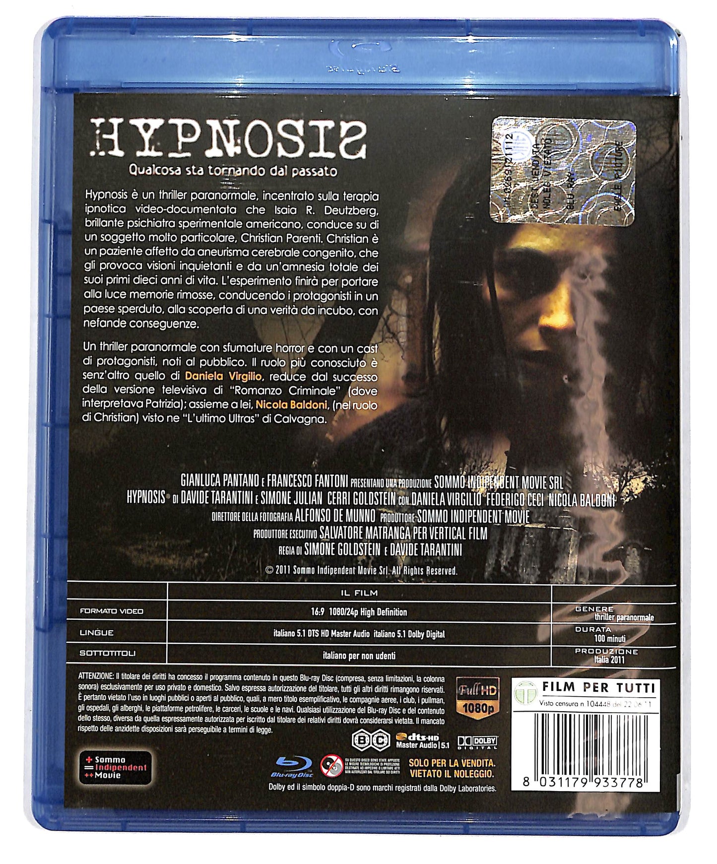 EBOND Hypnosis BLURAY D695935