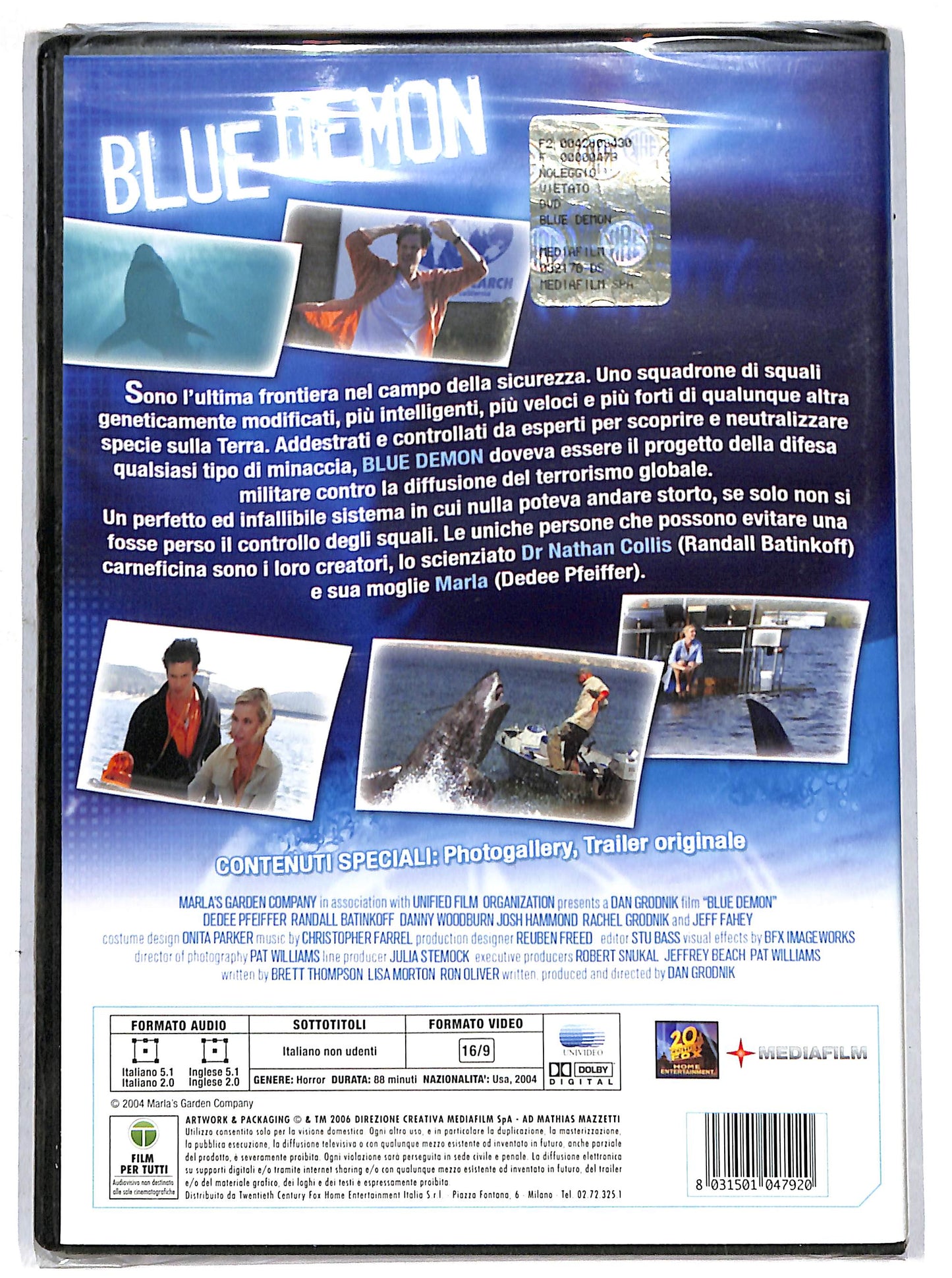 EBOND blue demon DVD D696017