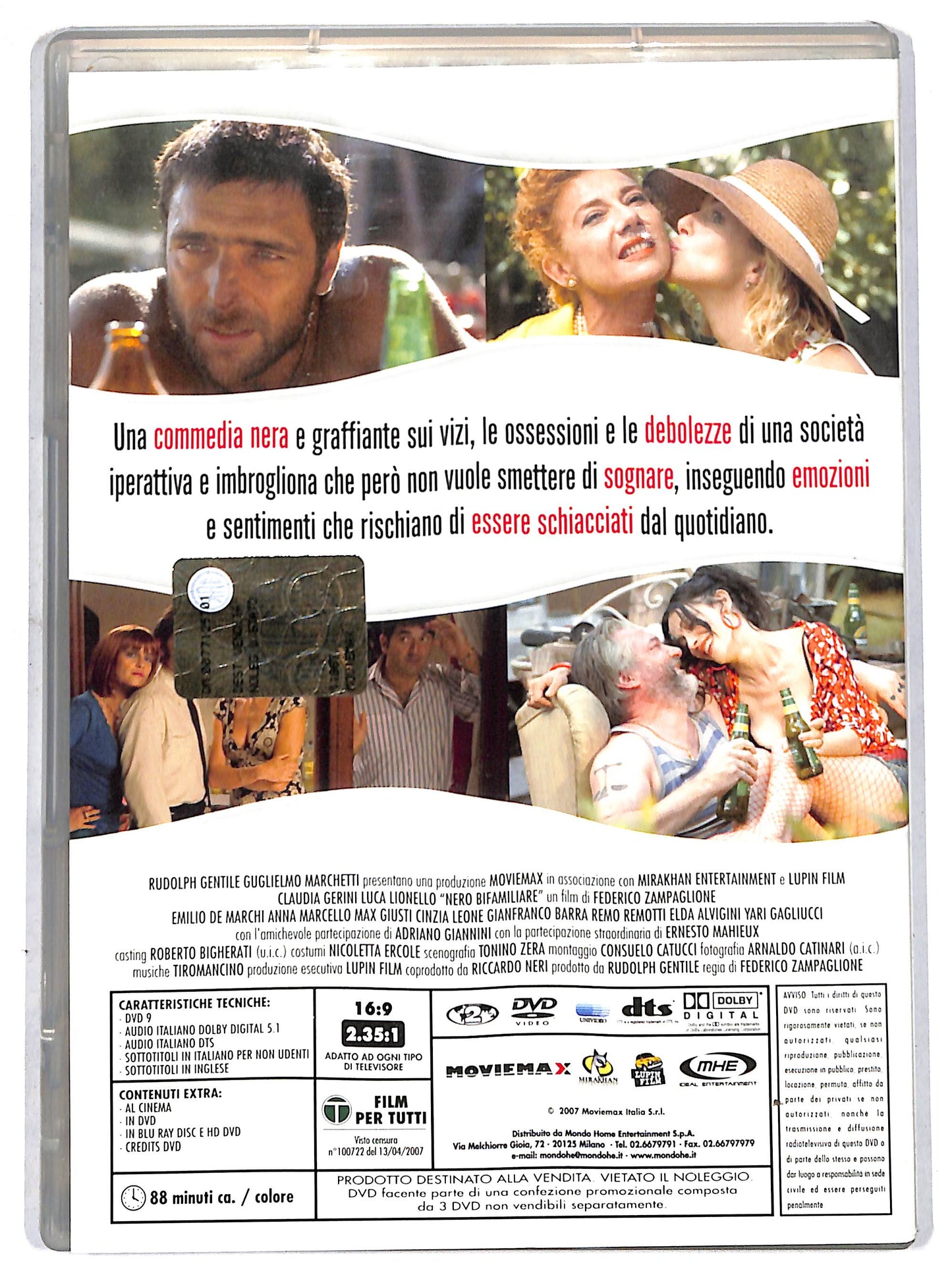 EBOND Nero bifamiliare EDITORIALE DVD D696031