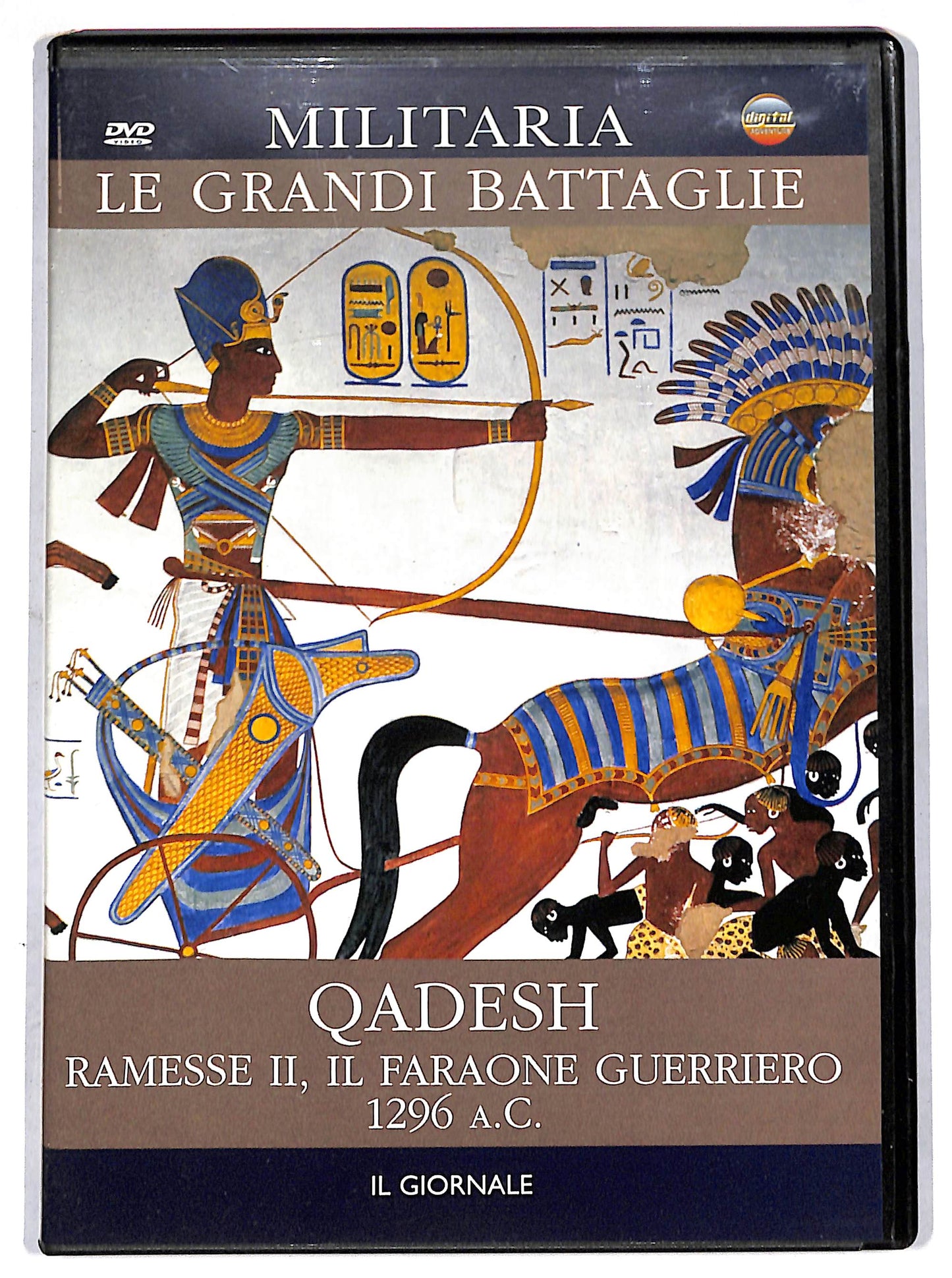 EBOND Qadesh Ramesse II il faraone guerriero 1296 a.C. EDITORIALE DVD D696130