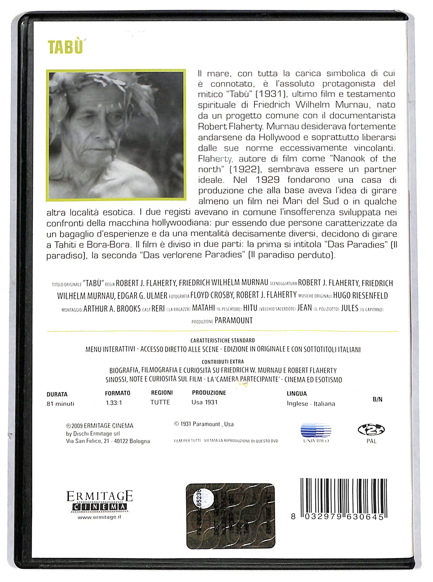EBOND Tabu  DVD D696211