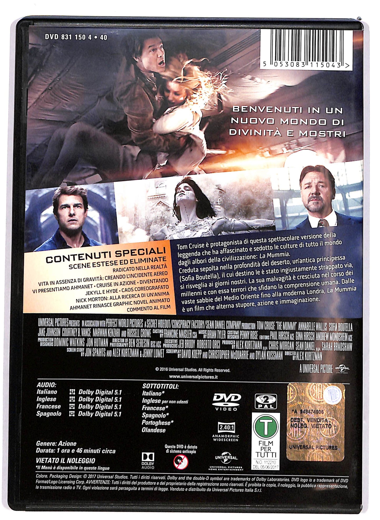 EBOND La Mummia  EDIZIONE SPECIALE 2 dischi DVD D696519