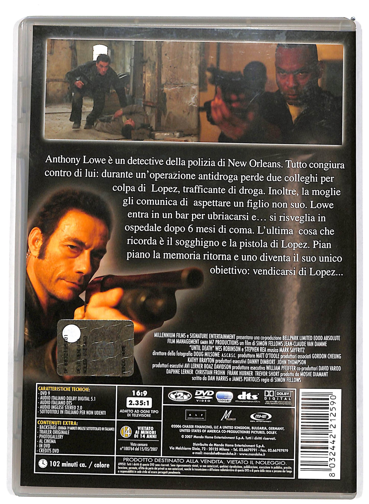 EBOND Until Death DVD D696708