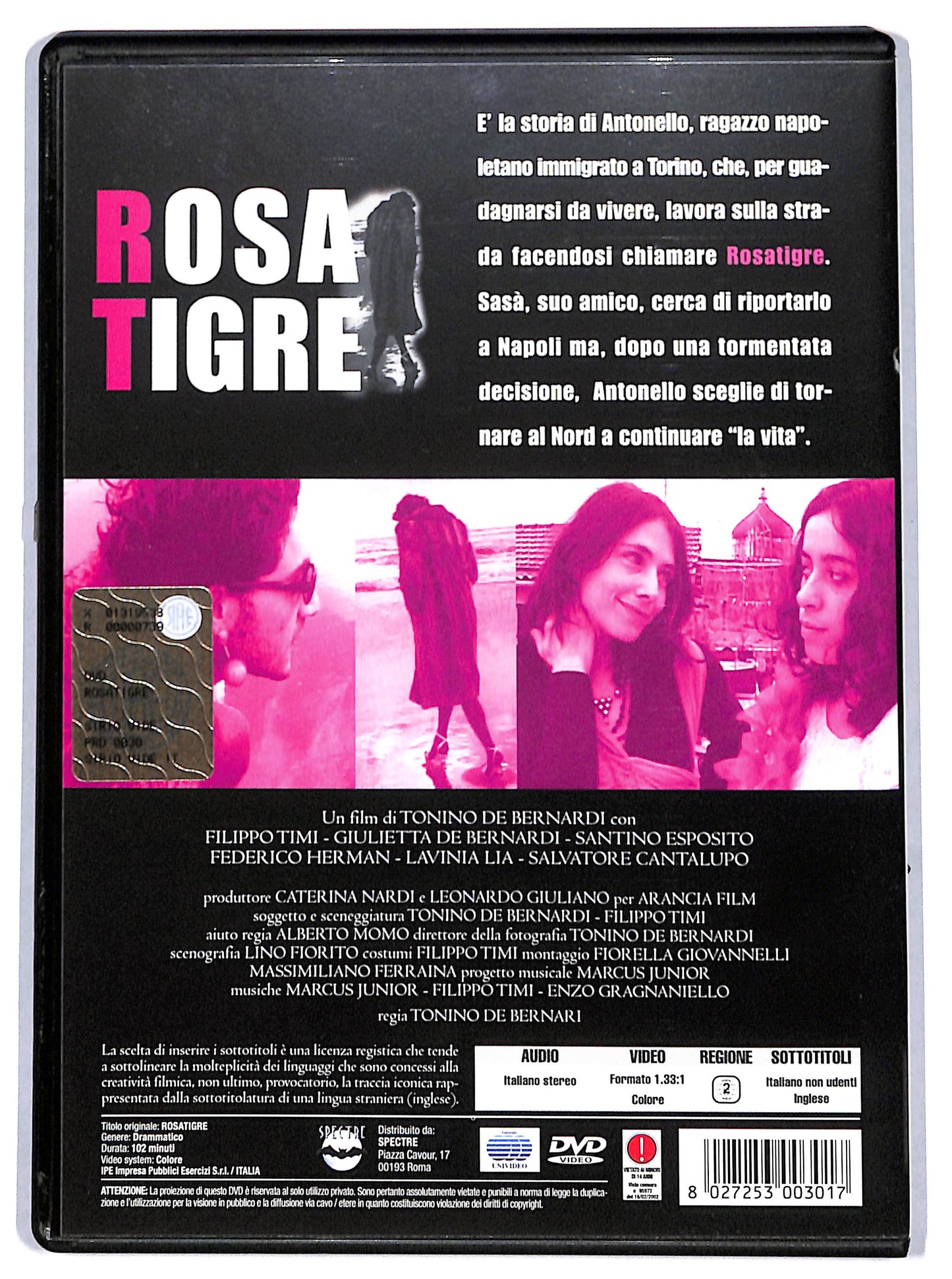 EBOND rosa tigre DVD D696821
