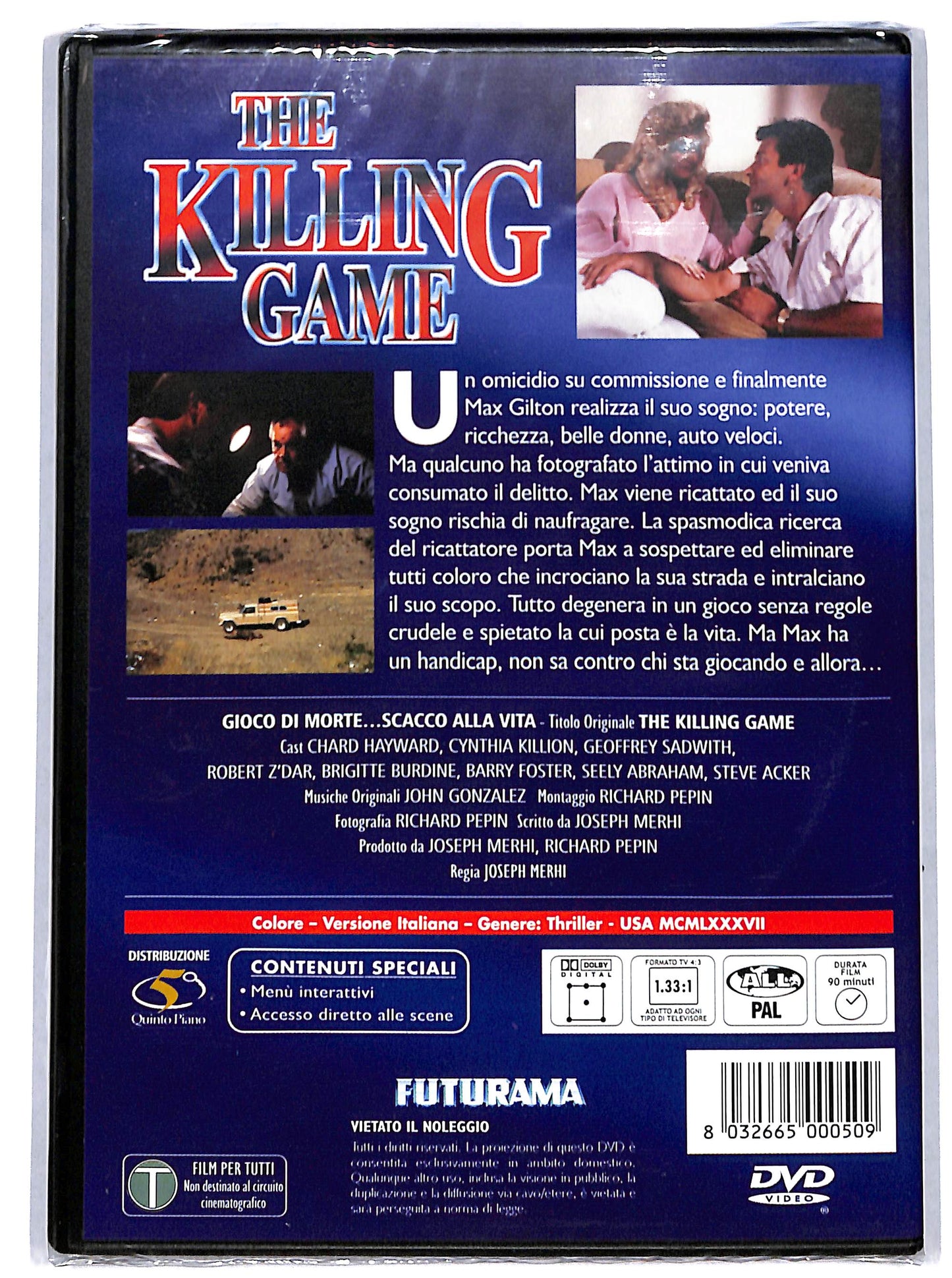 EBOND the killing game DVD D696847