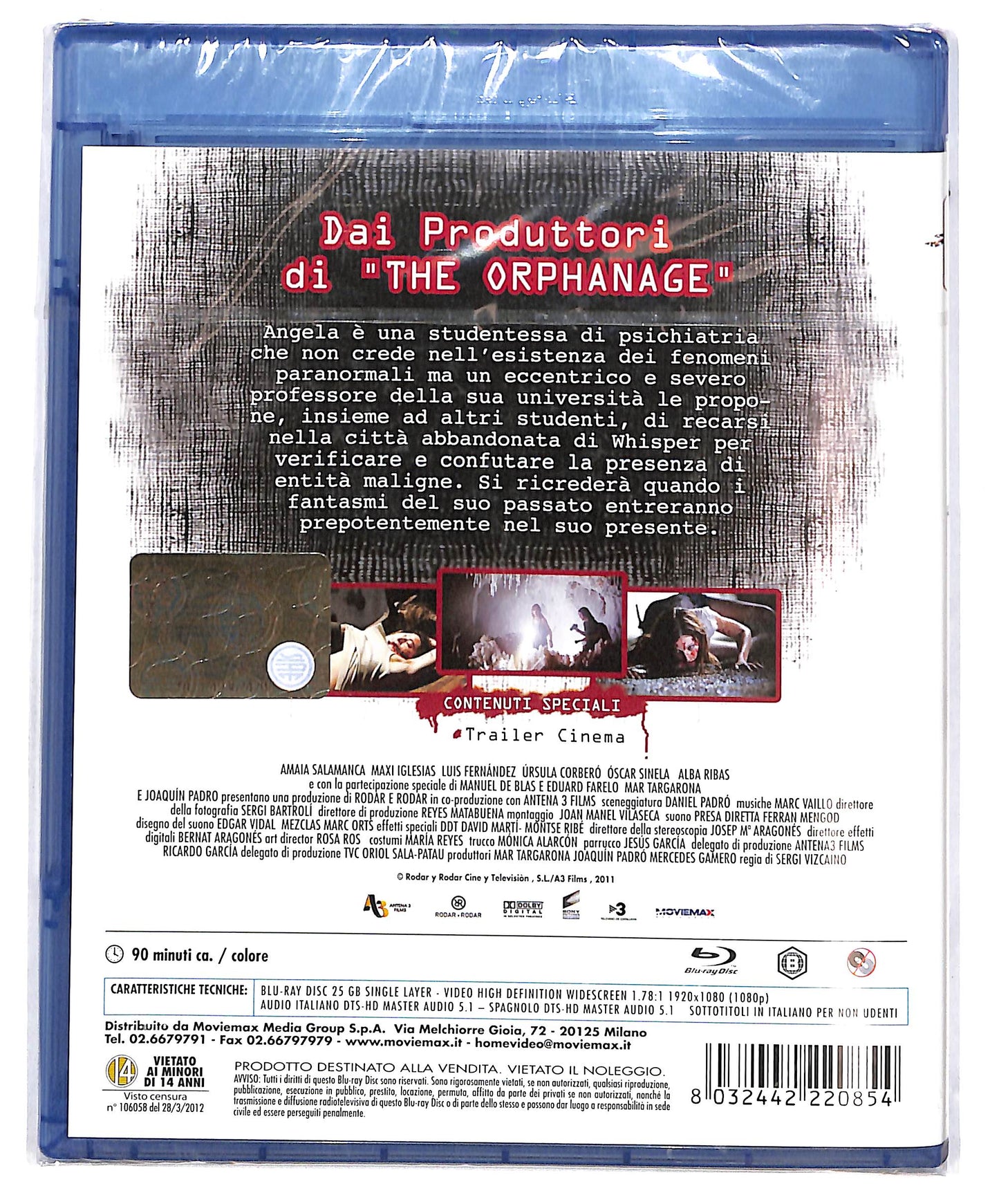 EBOND PAranormal xperience BLURAY D696960