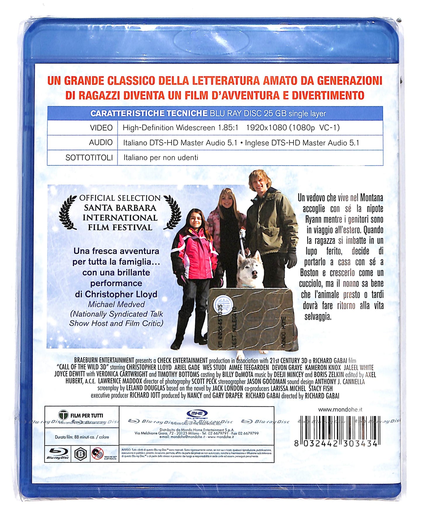 EBOND Il Richiamo Della Foresta BLURAY D696961