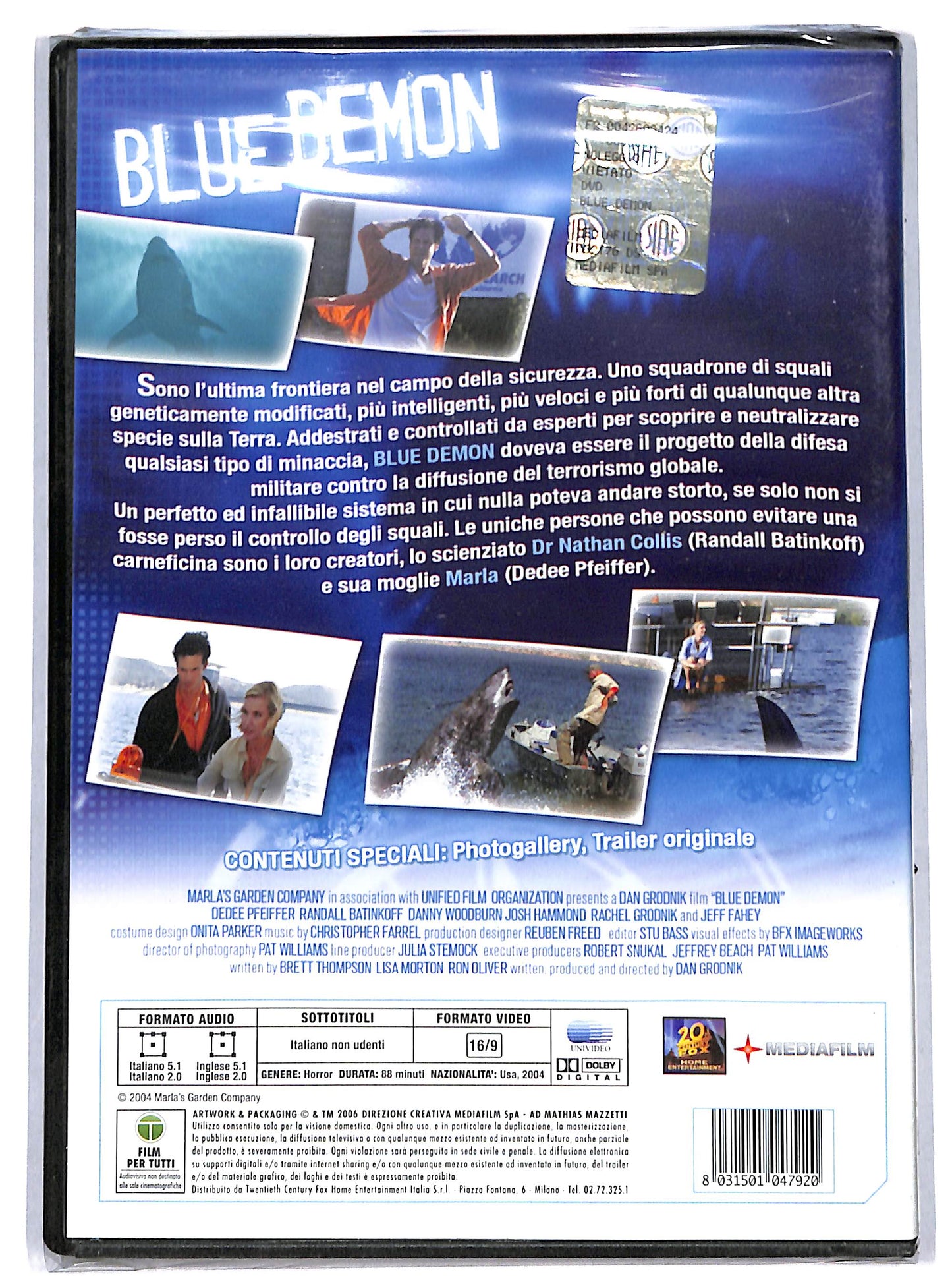 EBOND blue demon DVD D697003