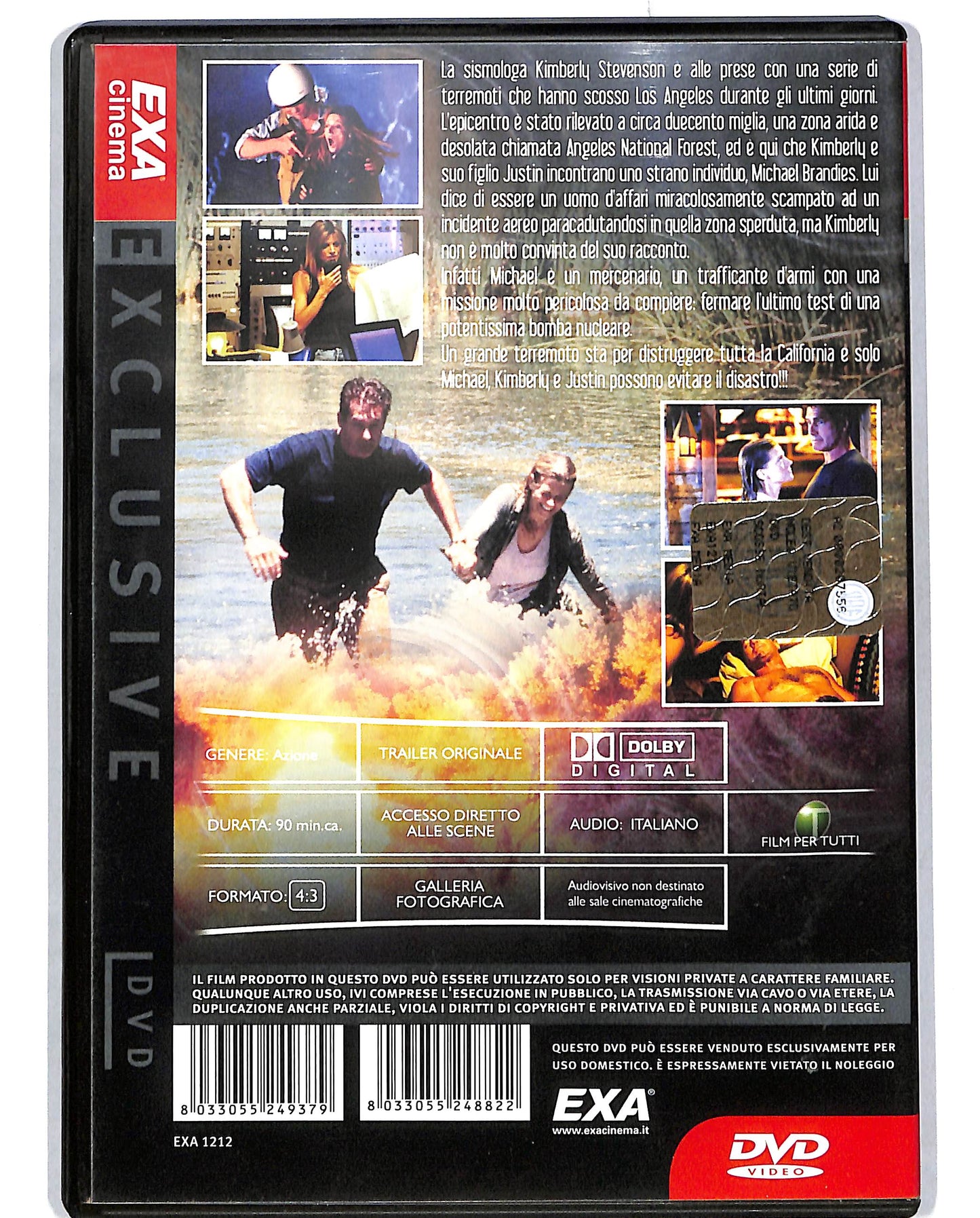 EBOND Scosse Mortali DVD D697101