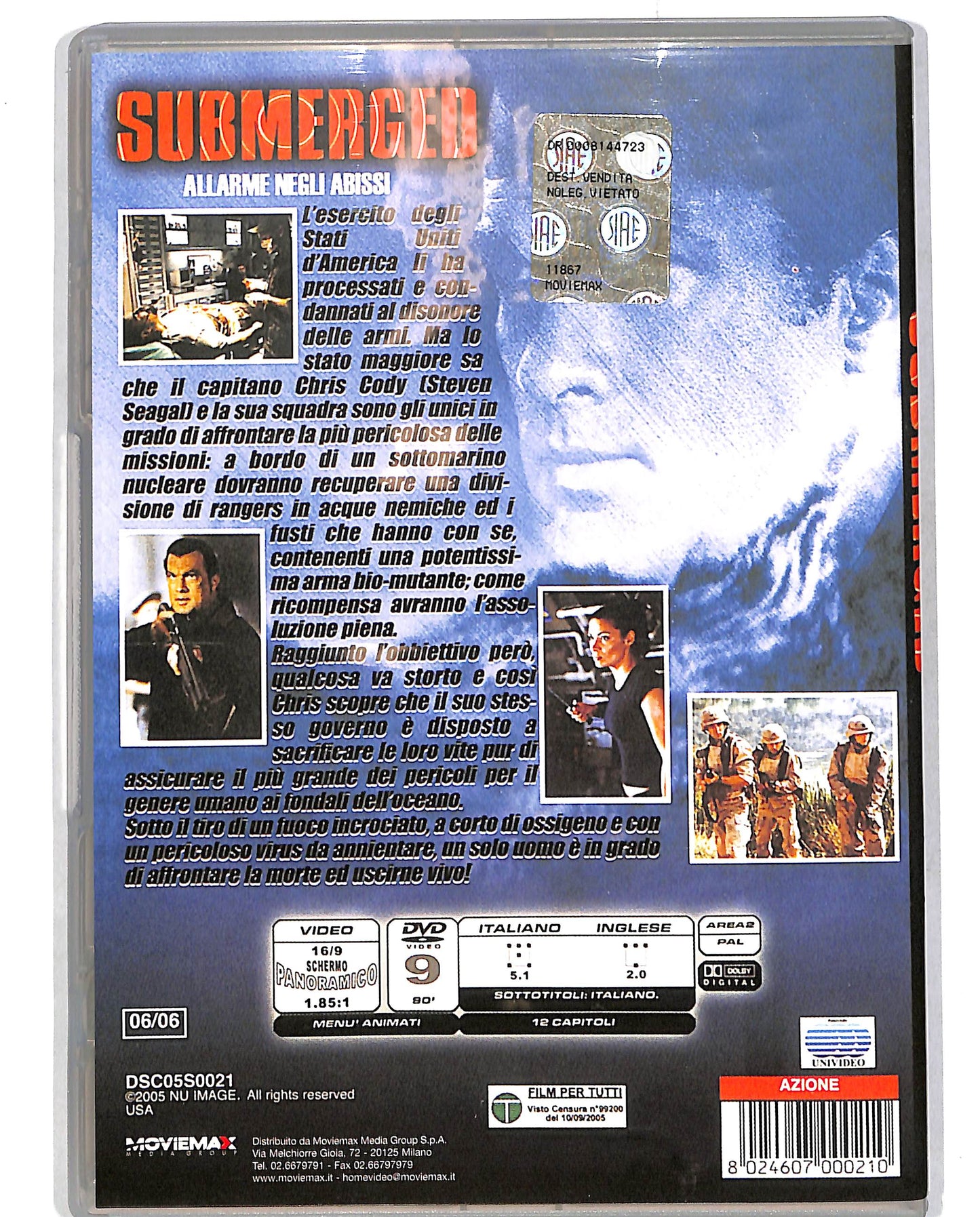 EBOND Submerged Allarme negli abissi DVD D697336