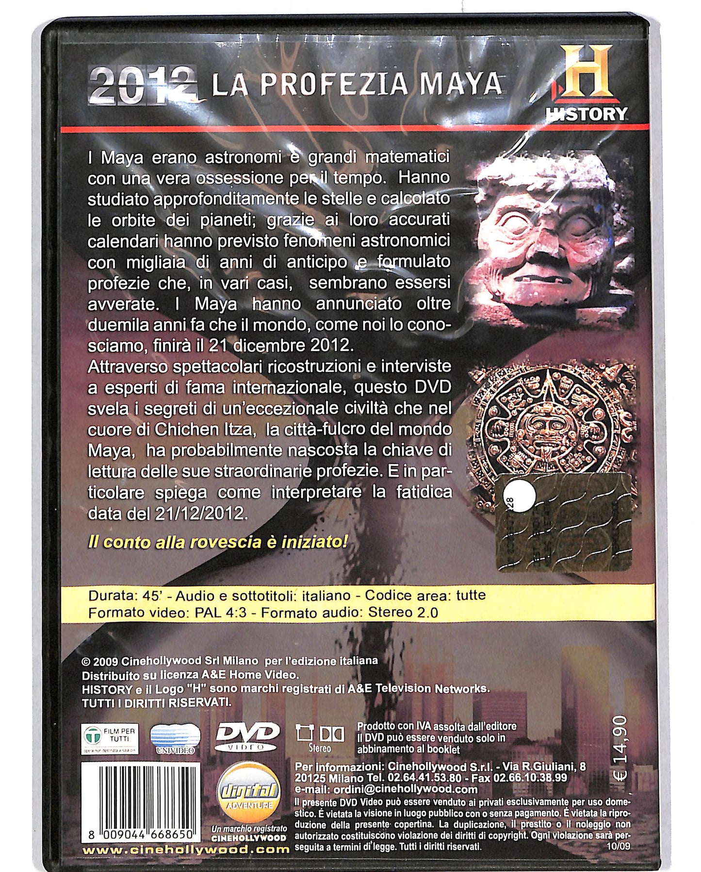 EBOND 2012 La profezia dei Maya  DVD D697441