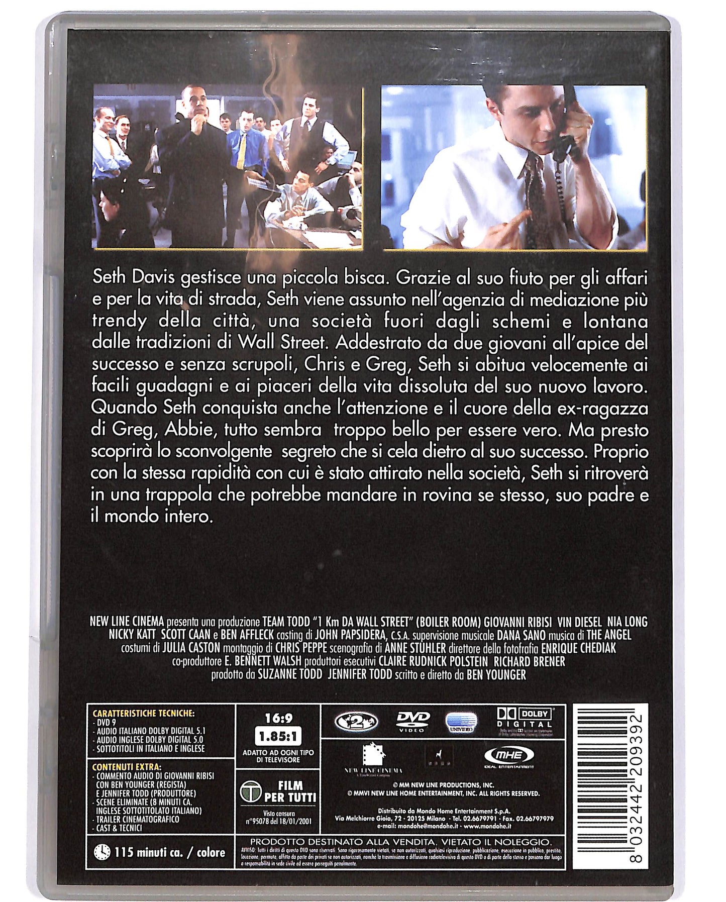 EBOND 1 km da Wall Street DVD D697538