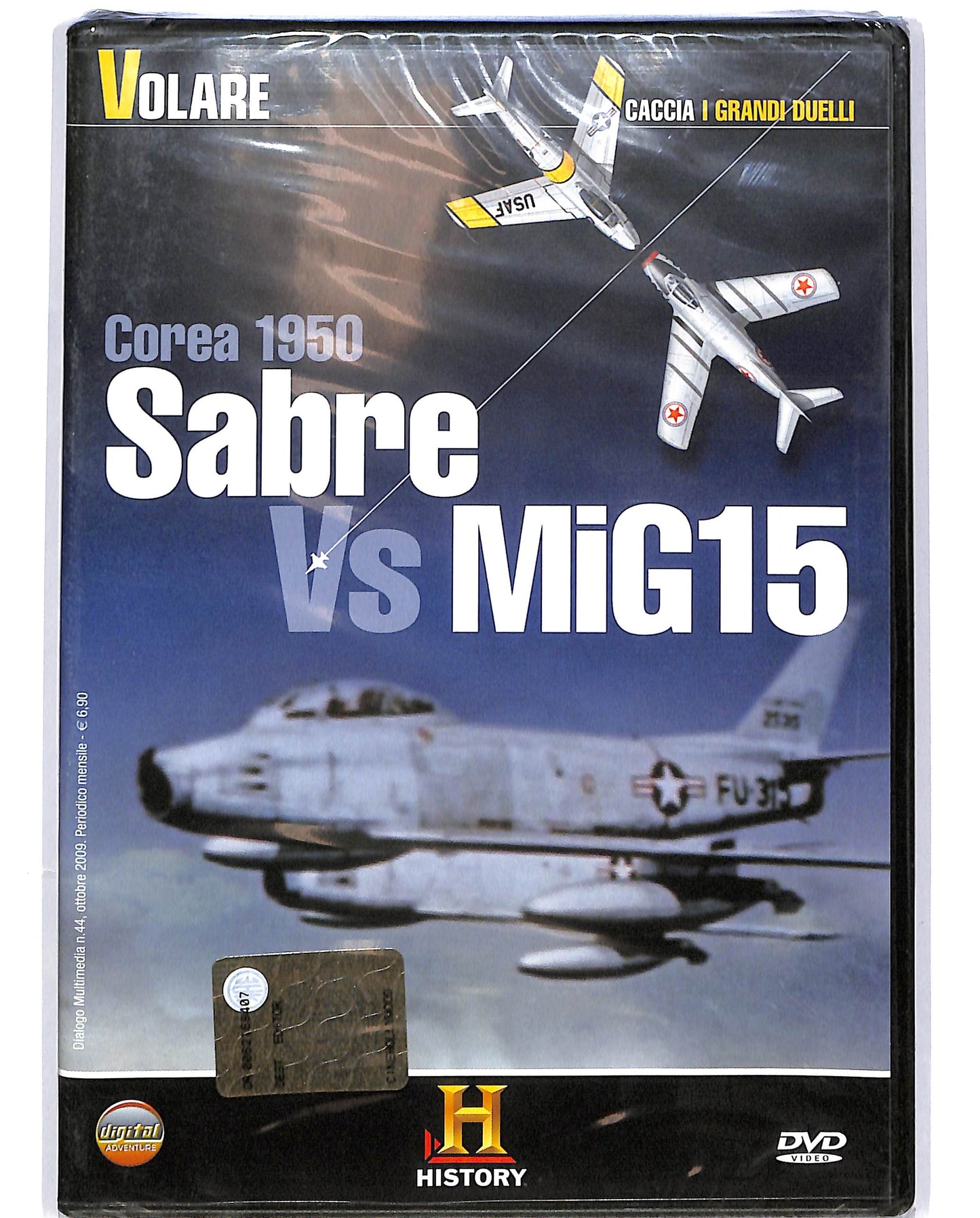 EBOND Sabre VS MiG15 Corea 1950  EDITORIALE  DVD D697617