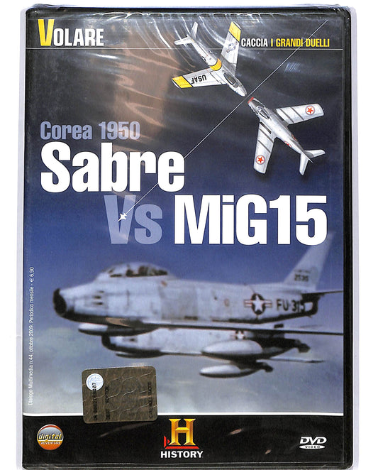 EBOND Sabre VS MiG15 Corea 1950  EDITORIALE  DVD D697617