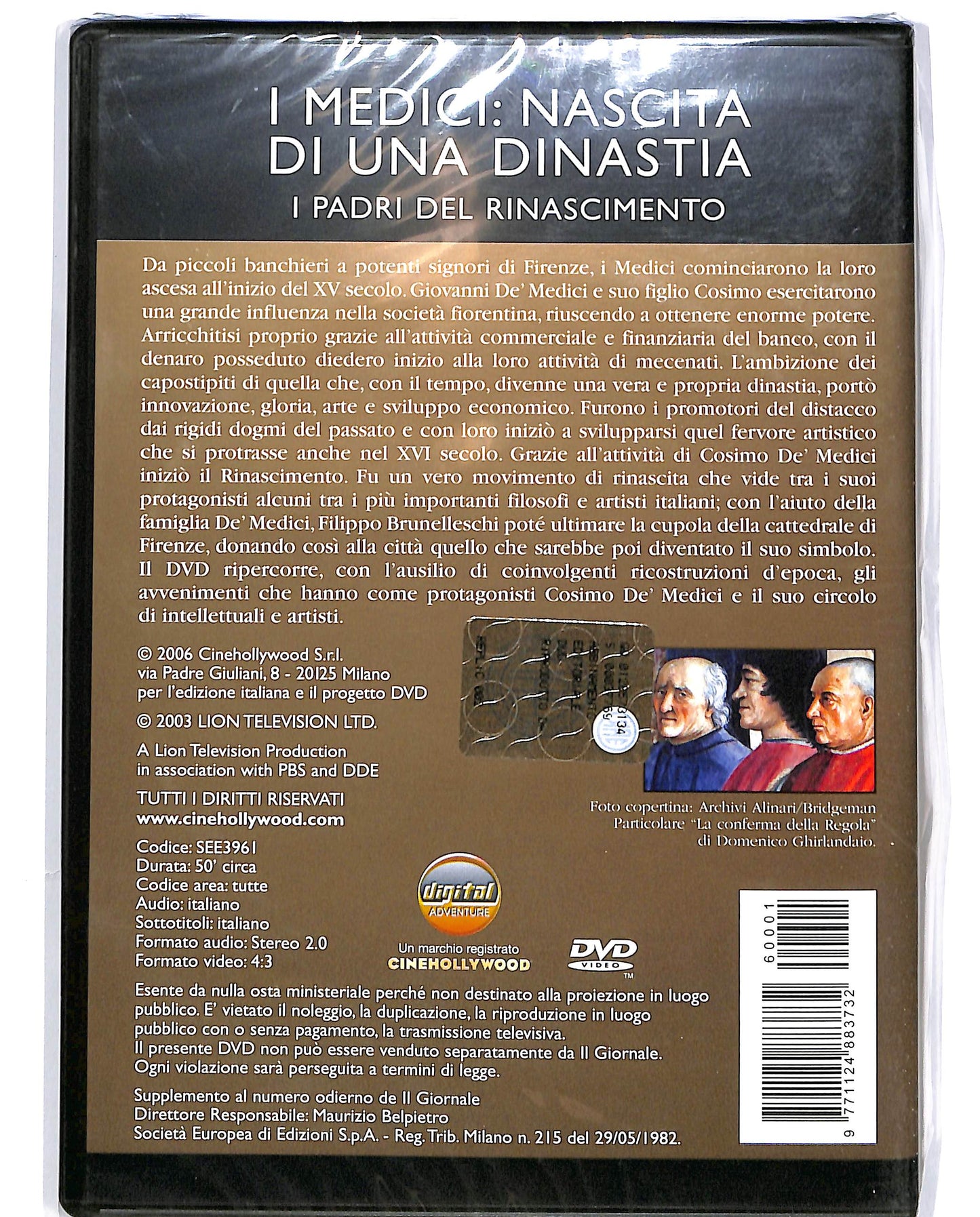 EBOND I medici: Nascita di una dinastia vol.1   EDITORIALE  DVD D697650