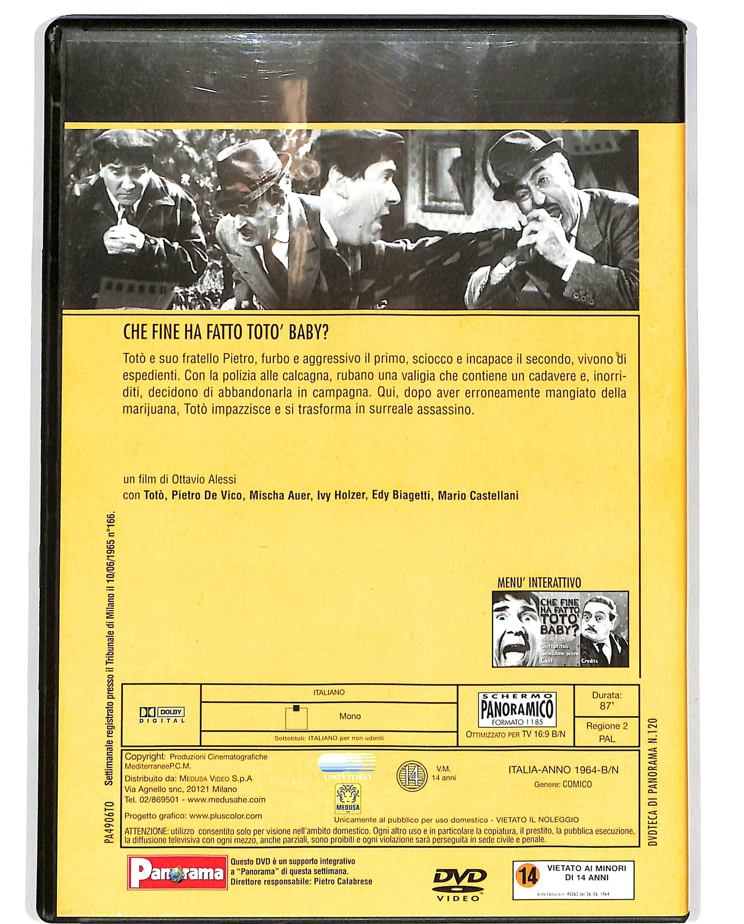 EBOND Che fine ha fatto Toto Baby? EDITORIALE DVD D697745